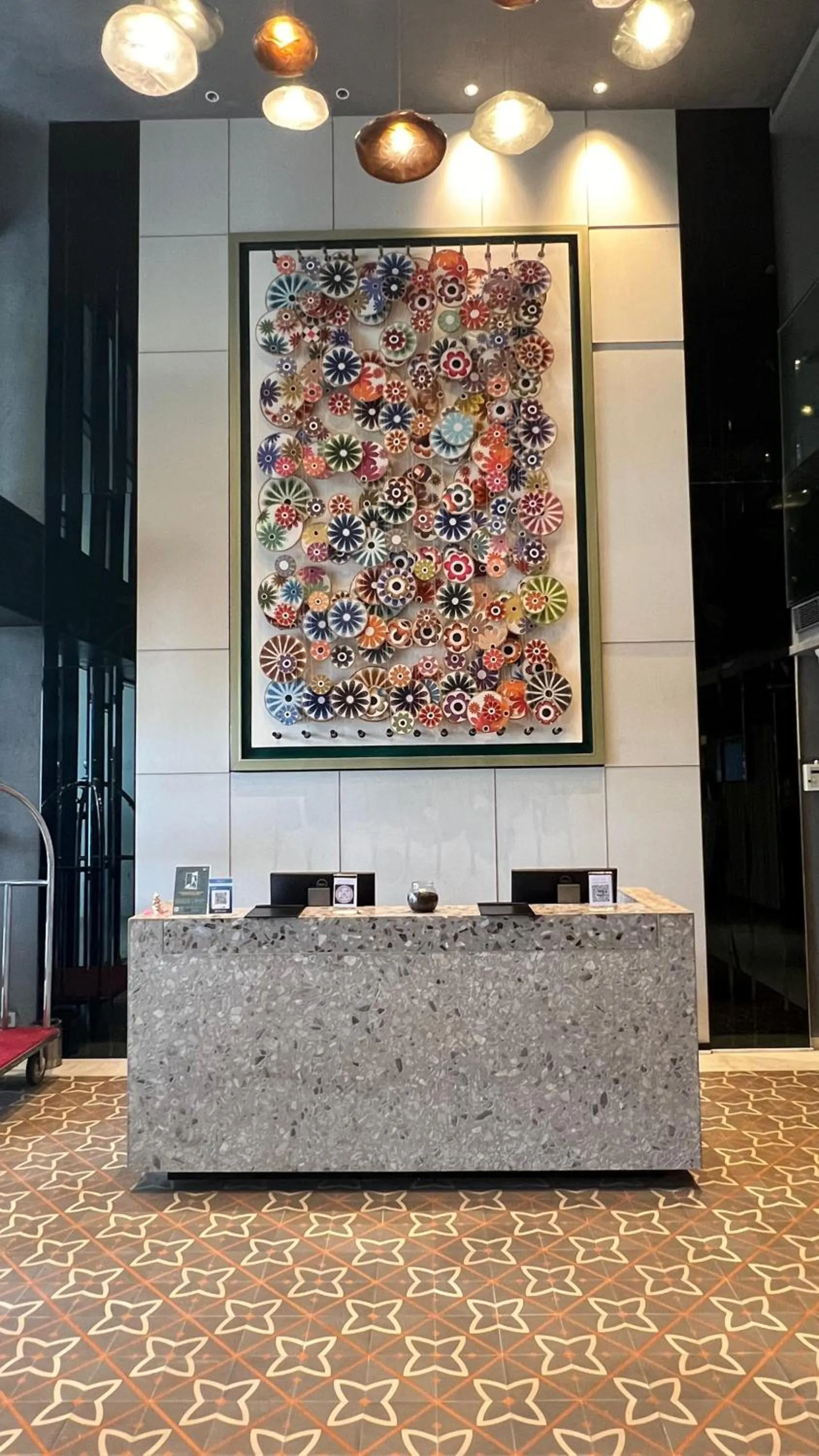 Lobby or reception in Citadines Arpora Nagoa Goa