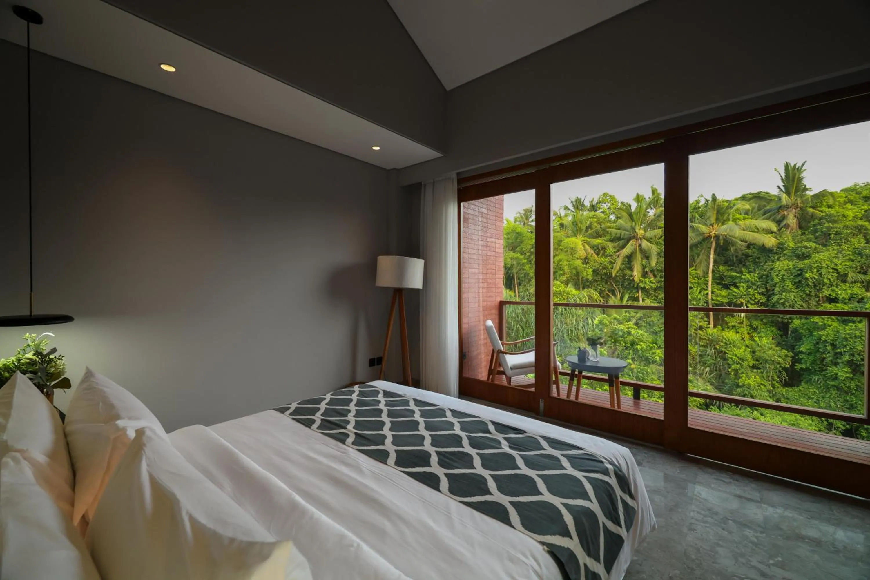 View (from property/room), Bed in Damara Village Ubud by Alaya Private Estate