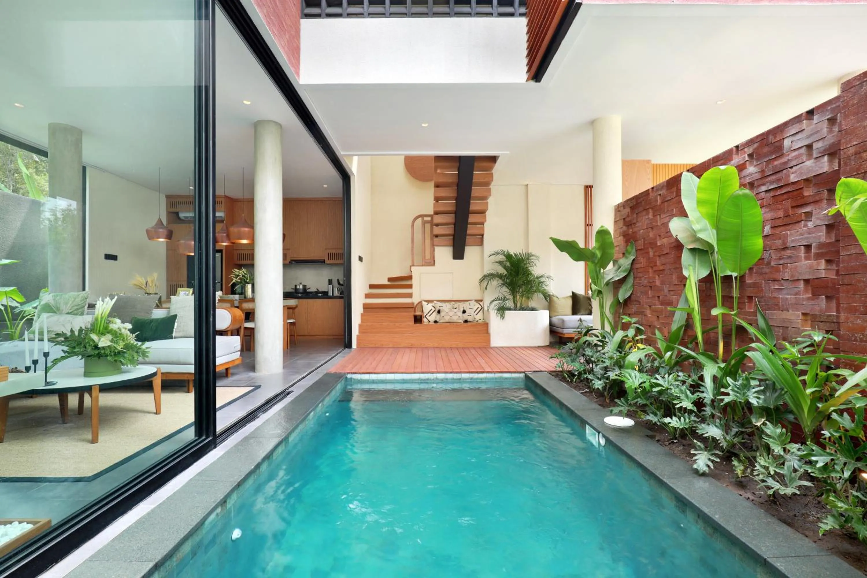 Swimming pool in Damara Village Ubud by Alaya Private Estate