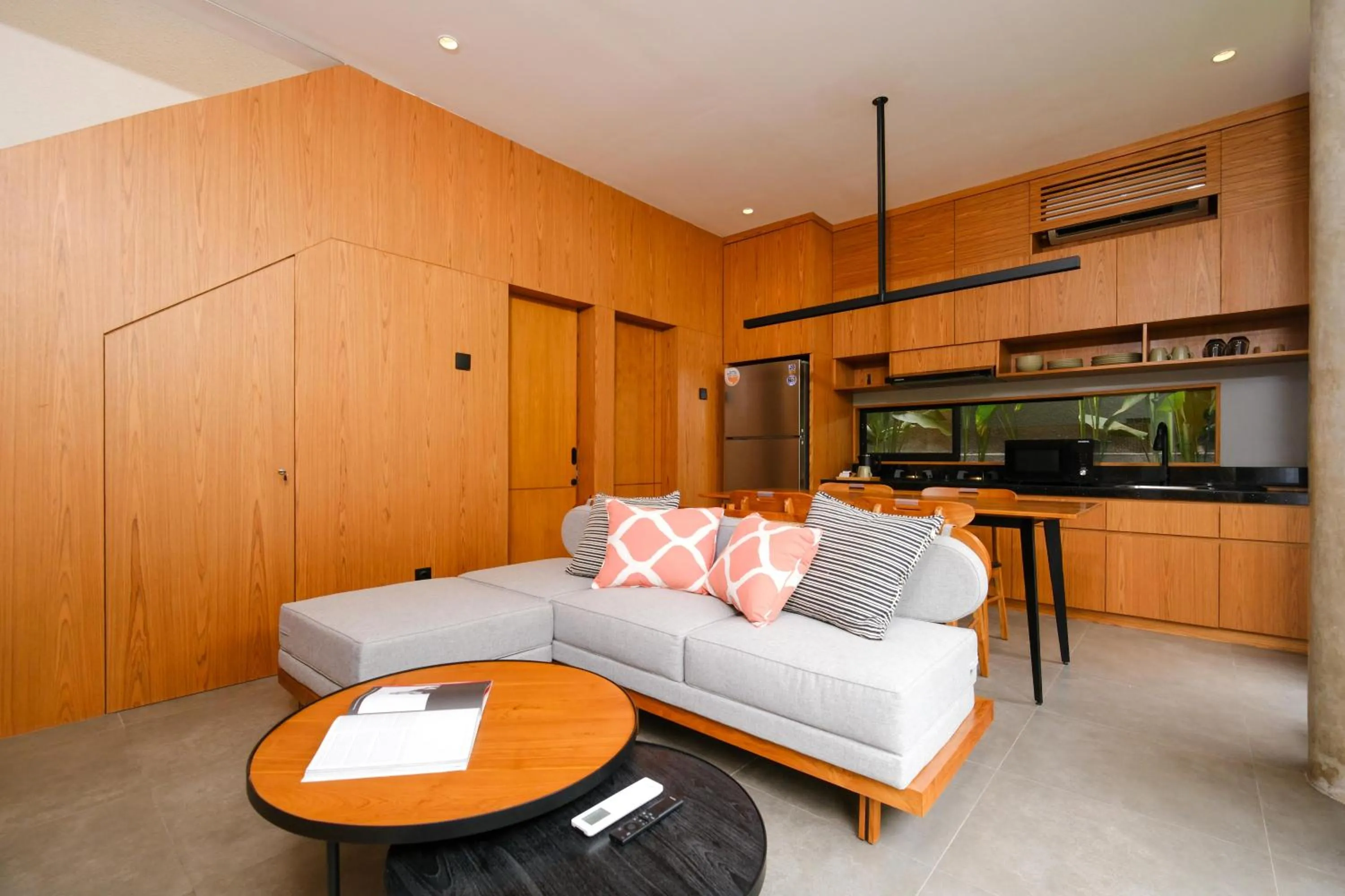 Living room in Damara Village Ubud by Alaya Private Estate