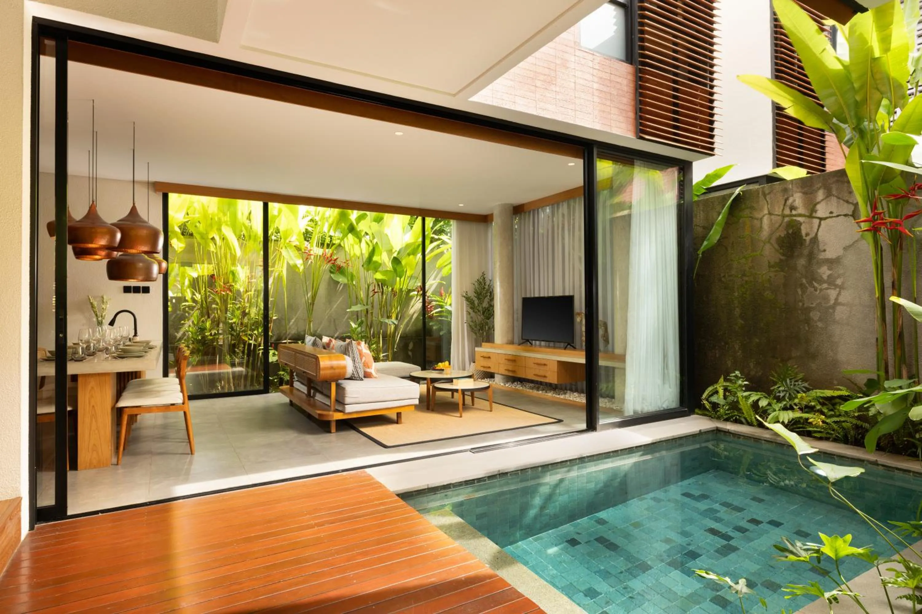Pool view in Damara Village Ubud by Alaya Private Estate