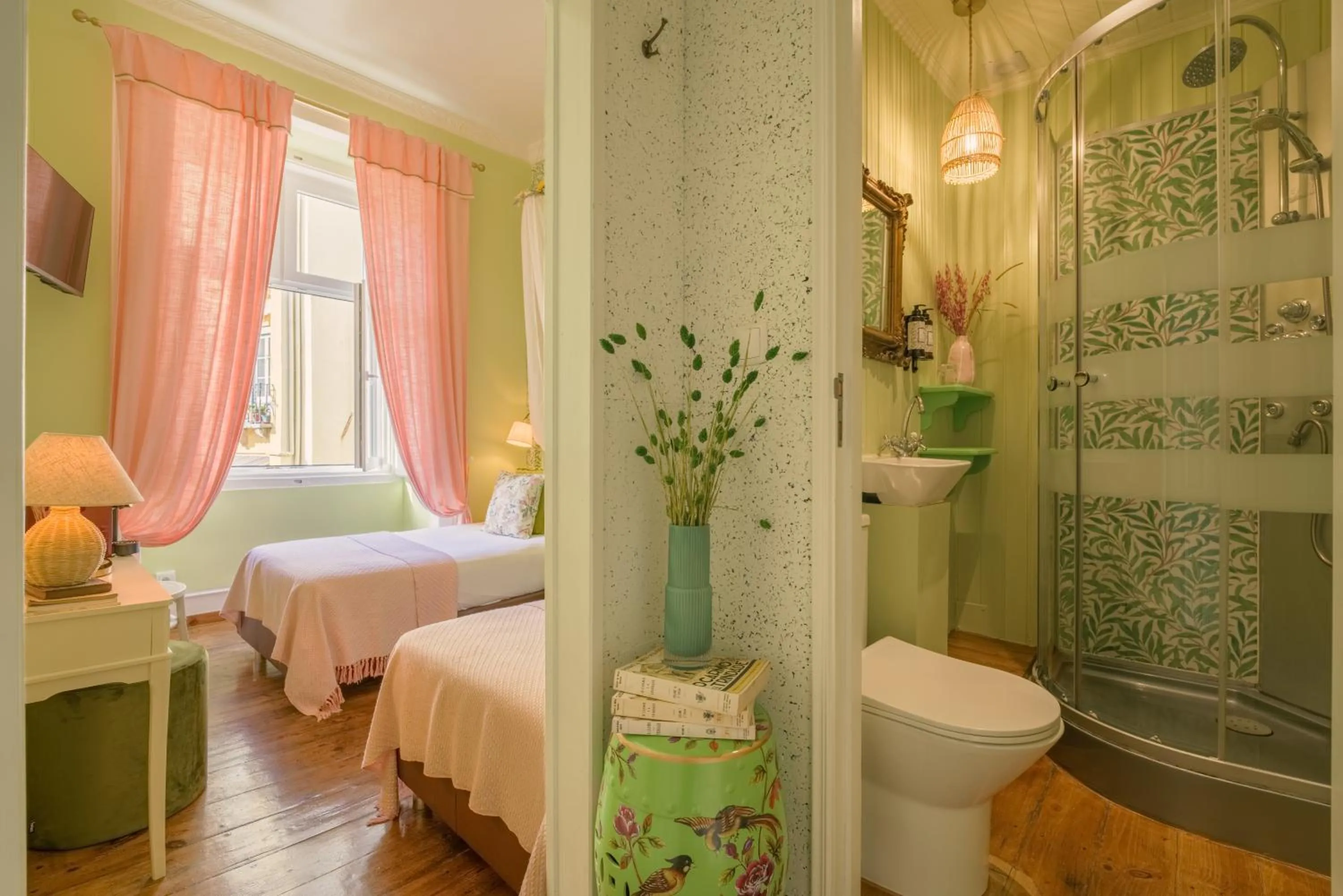 Bed in Casinha das Flores