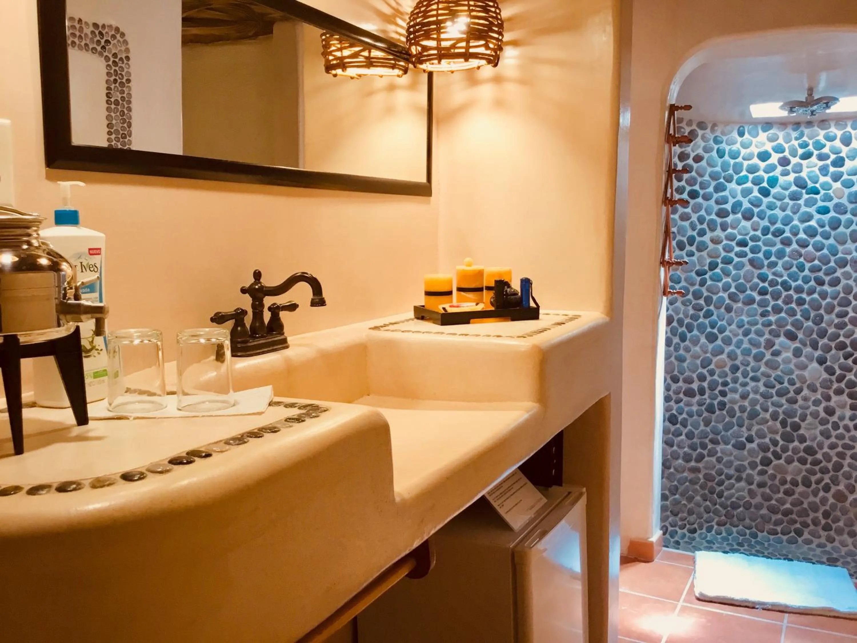 Bathroom in Hacienda La Rusa