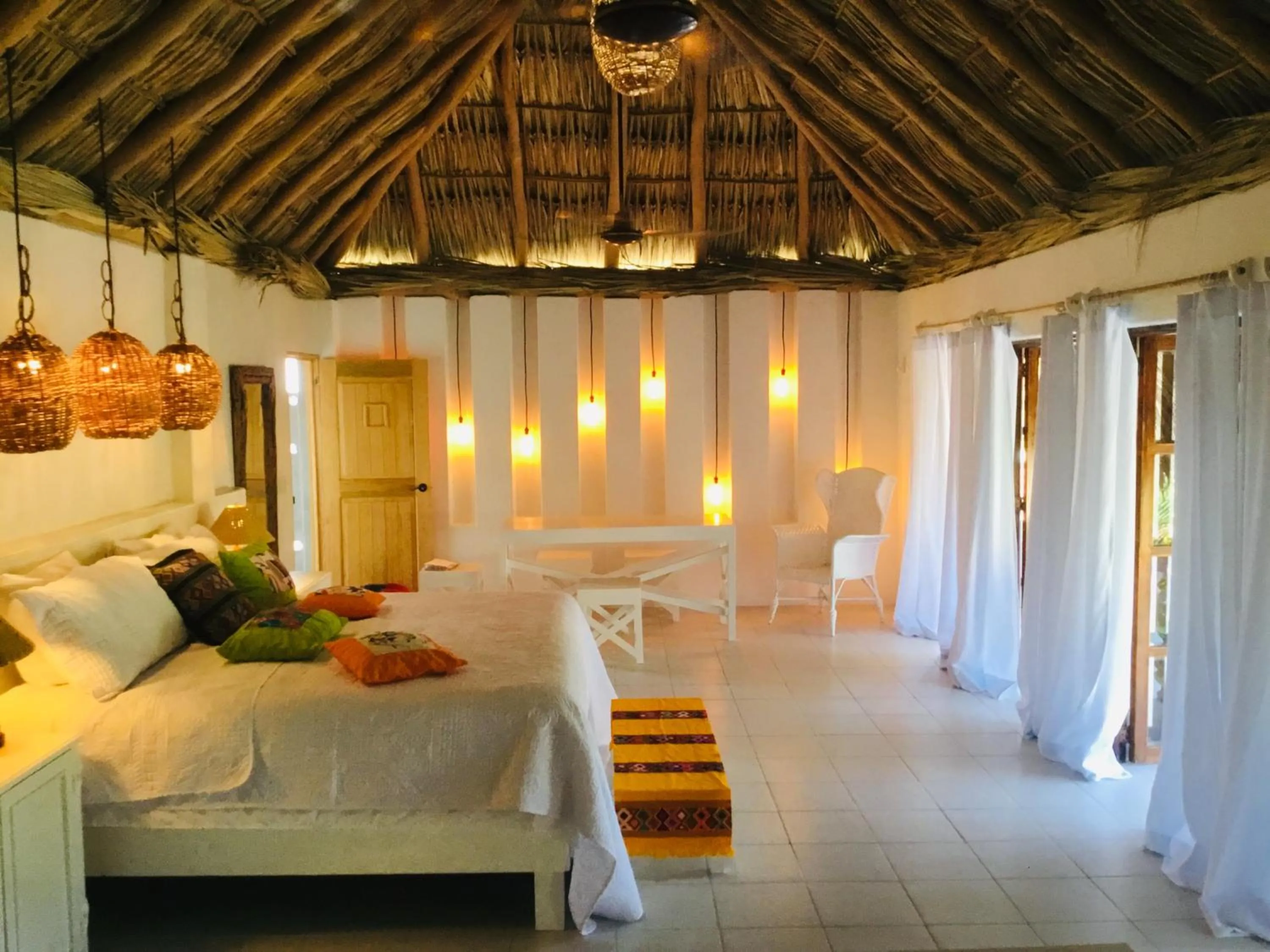 Bed in Hacienda La Rusa