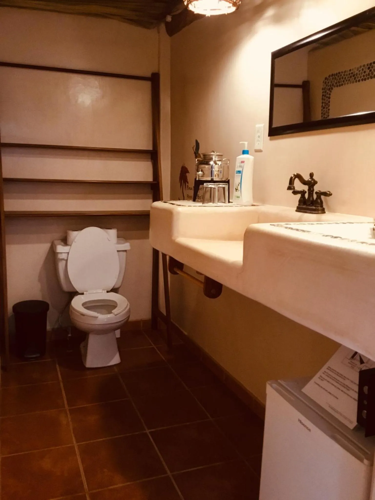 Bathroom in Hacienda La Rusa