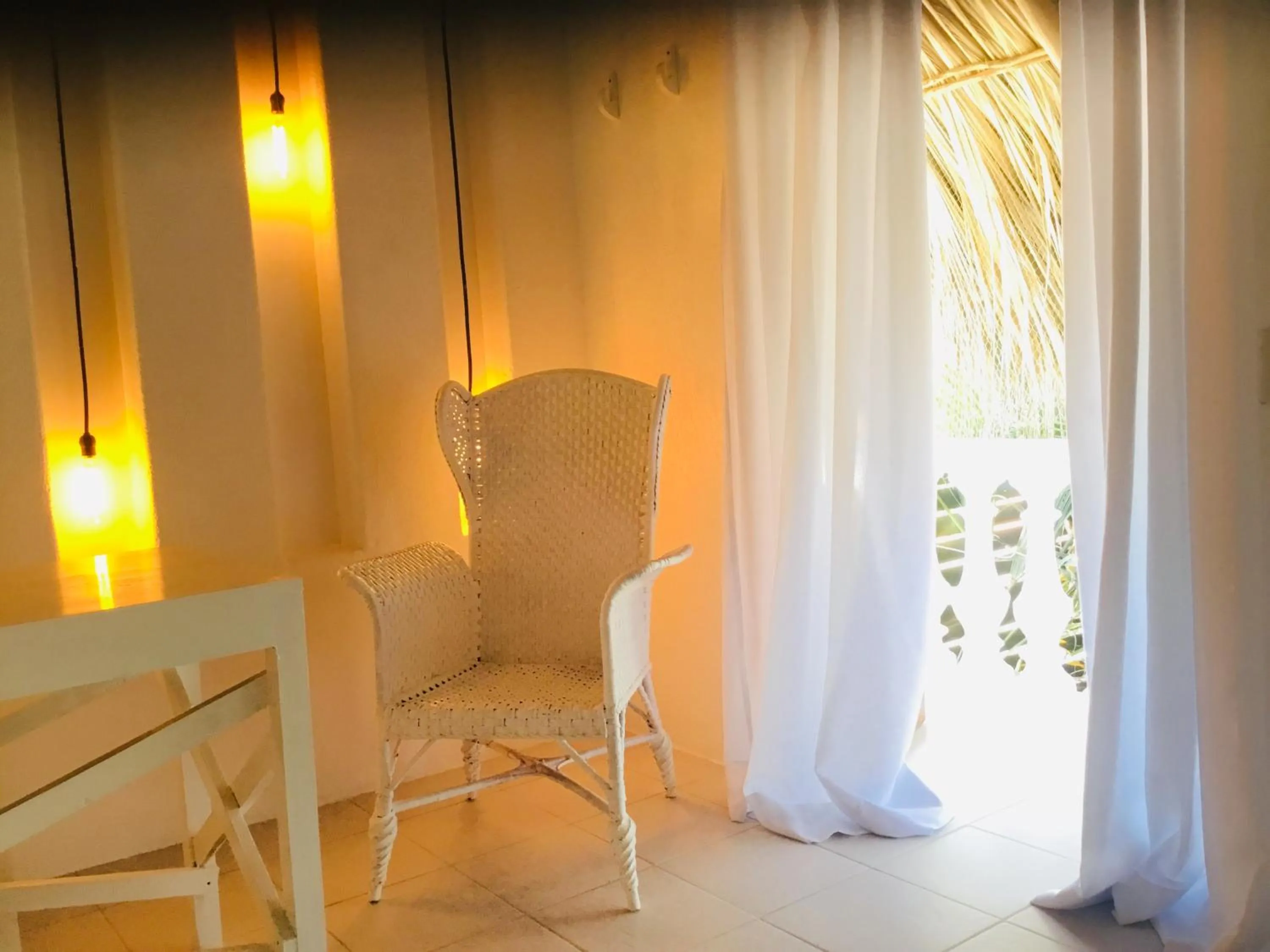 Seating area in Hacienda La Rusa