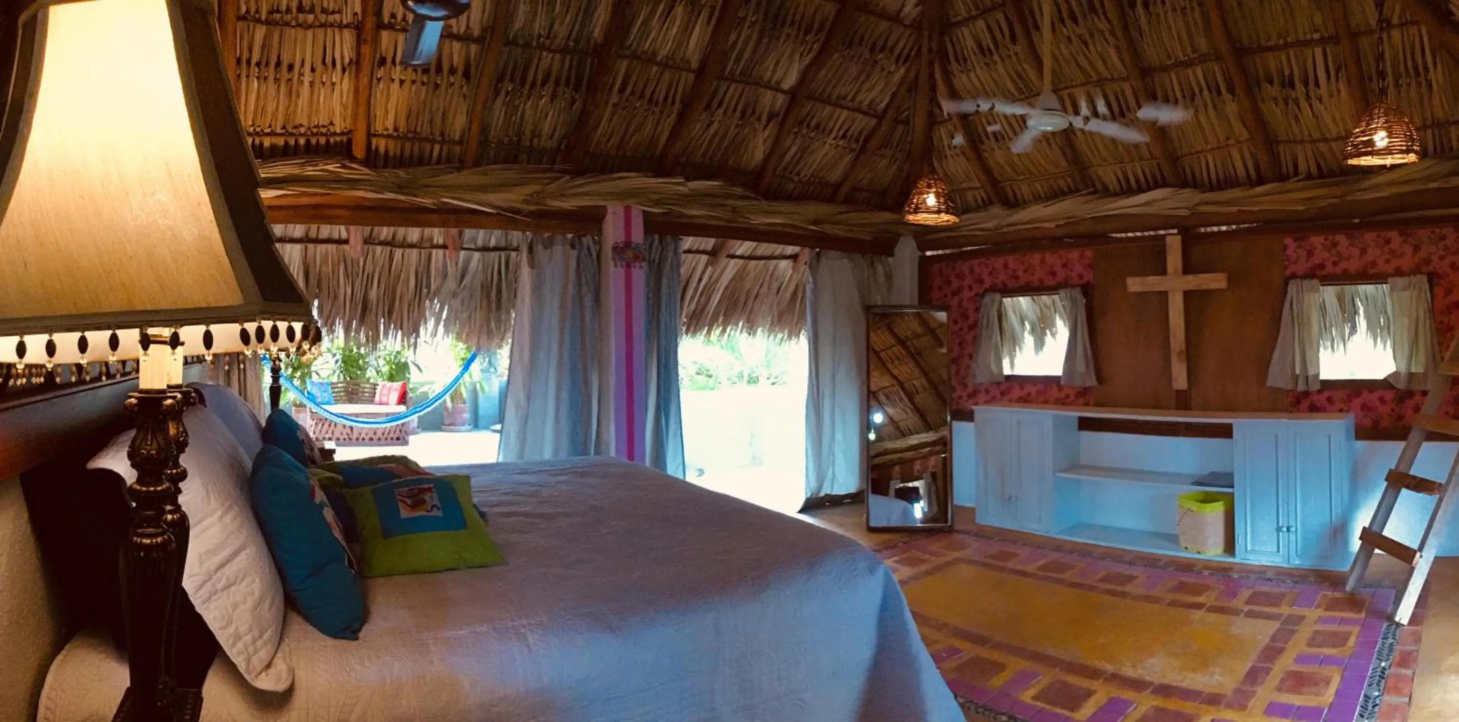 Photo of the whole room, Bed in Hacienda La Rusa