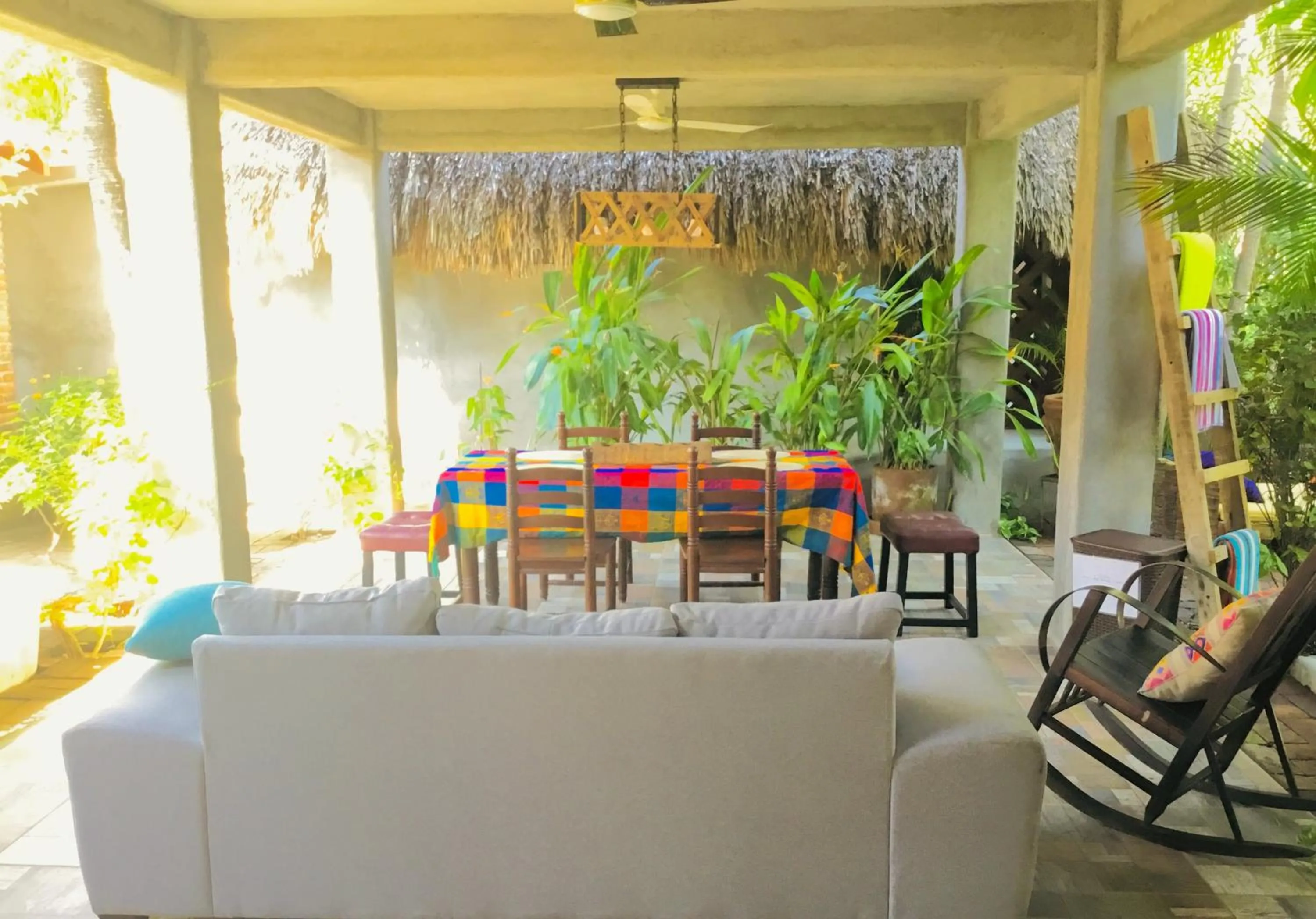 Patio in Hacienda La Rusa