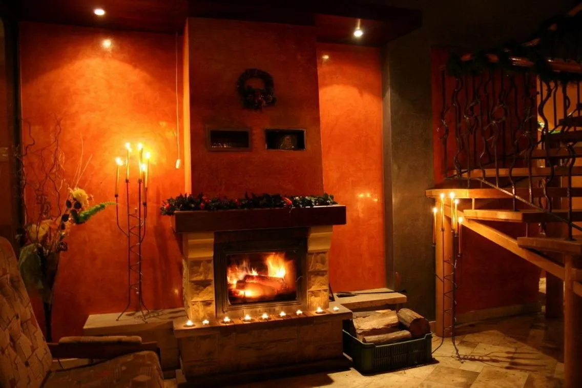 Lobby or reception in Hotel Oleńka