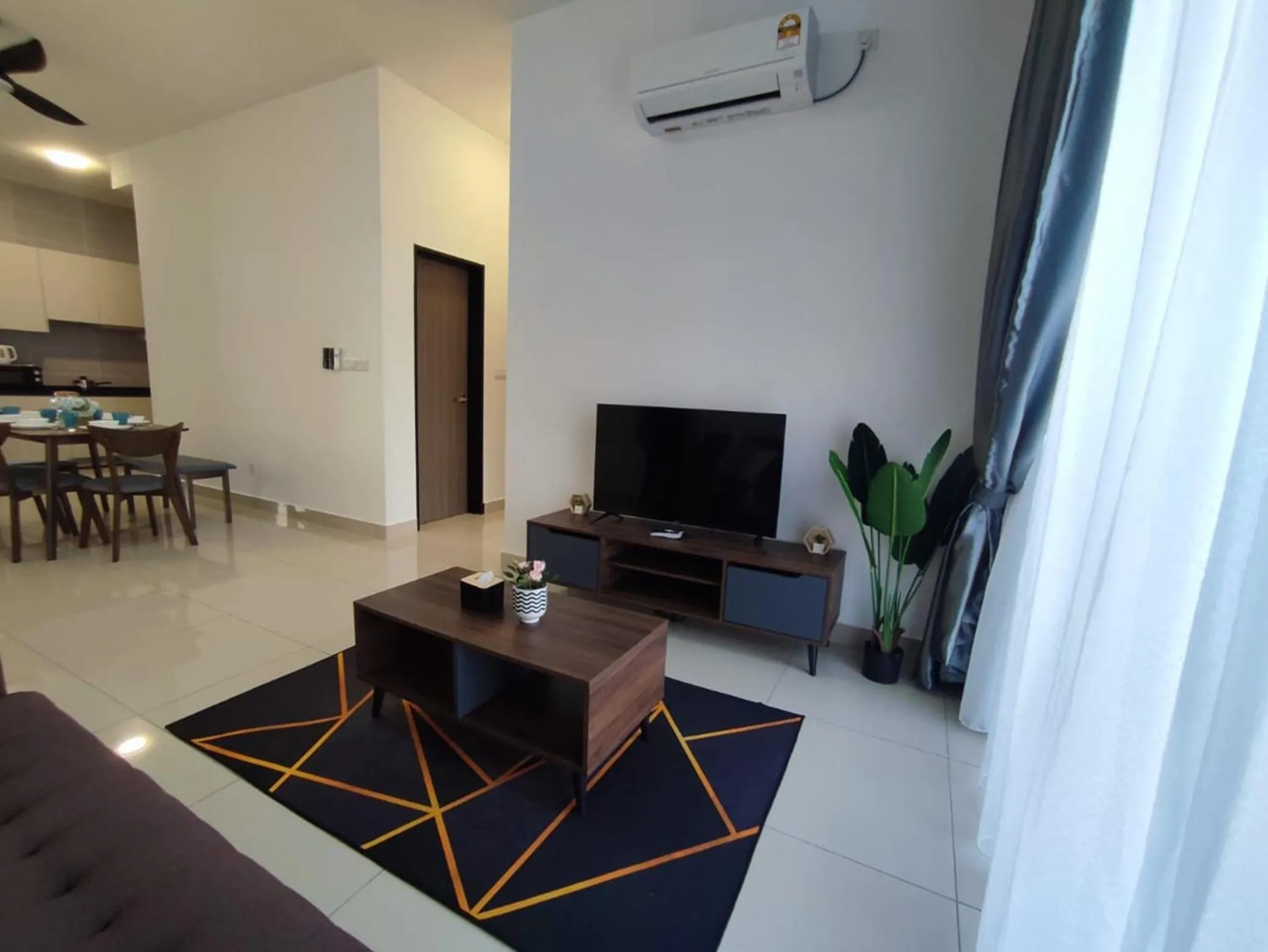 Dining area in Twin Tower Johor Bahru by Glex