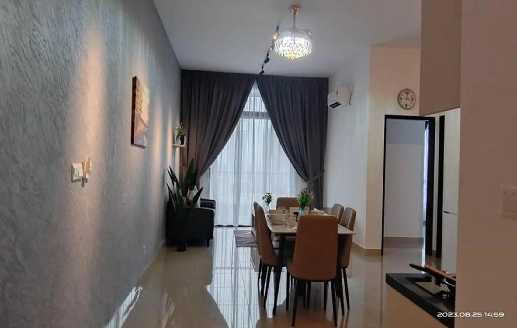 Living room in Twin Tower Johor Bahru by Glex