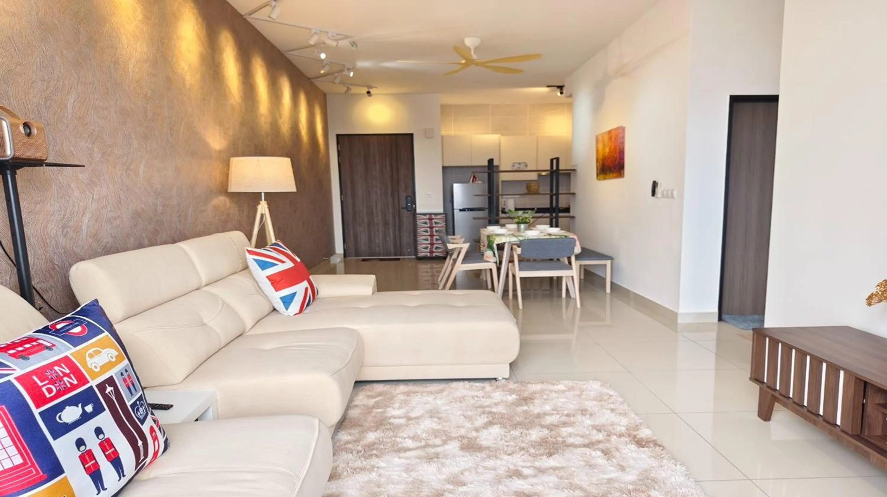 Dining area in Twin Tower Johor Bahru by Glex