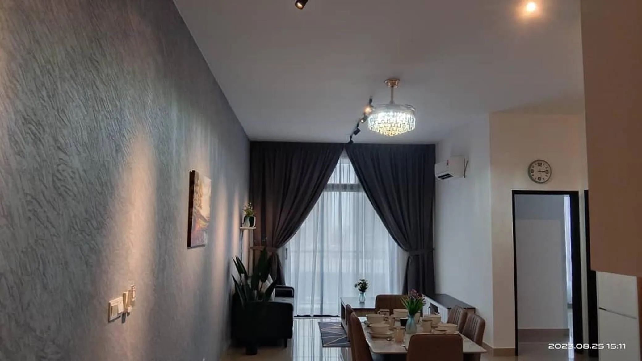 Living room in Twin Tower Johor Bahru by Glex