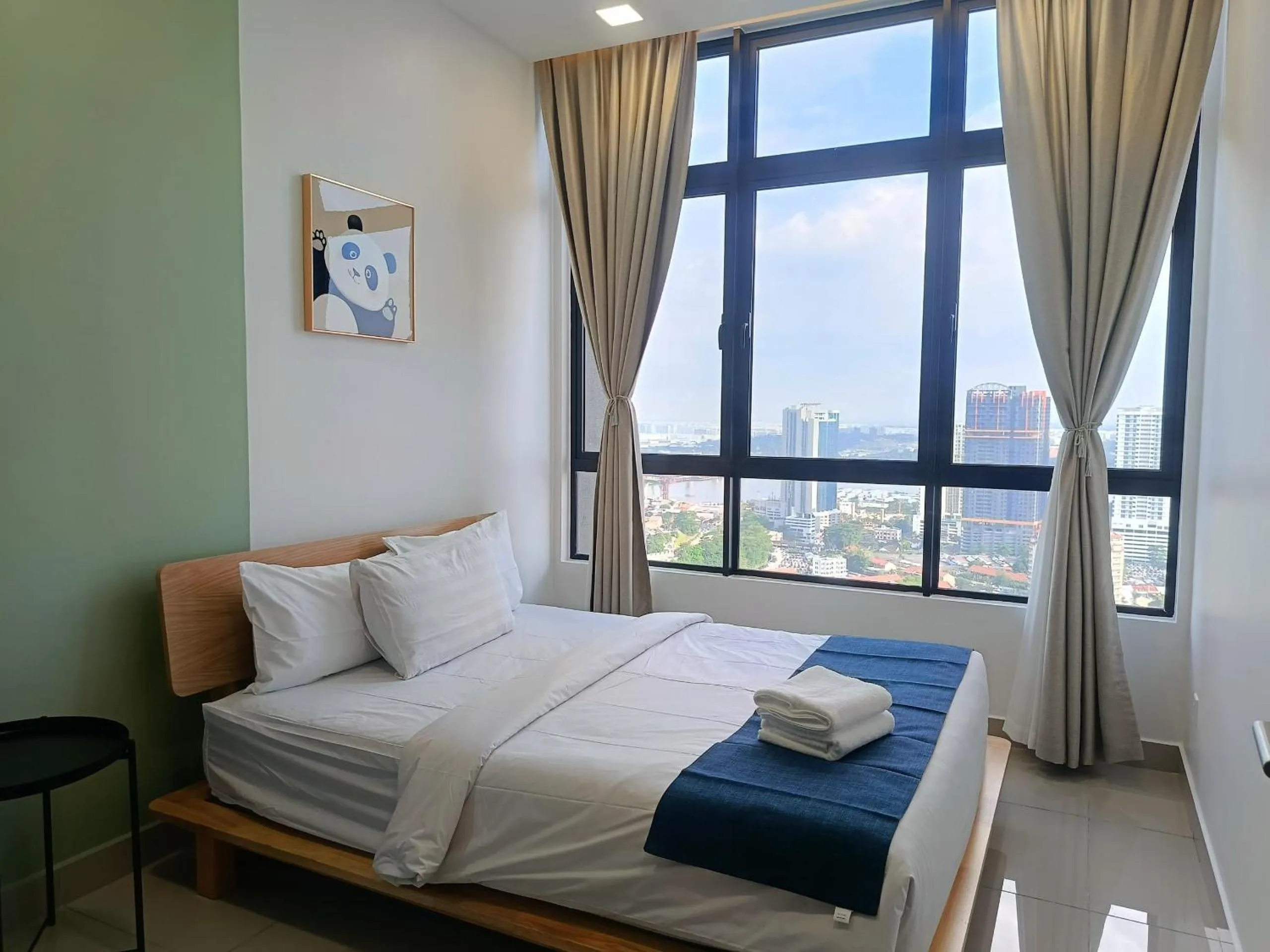 Bed in Twin Tower Johor Bahru by Glex