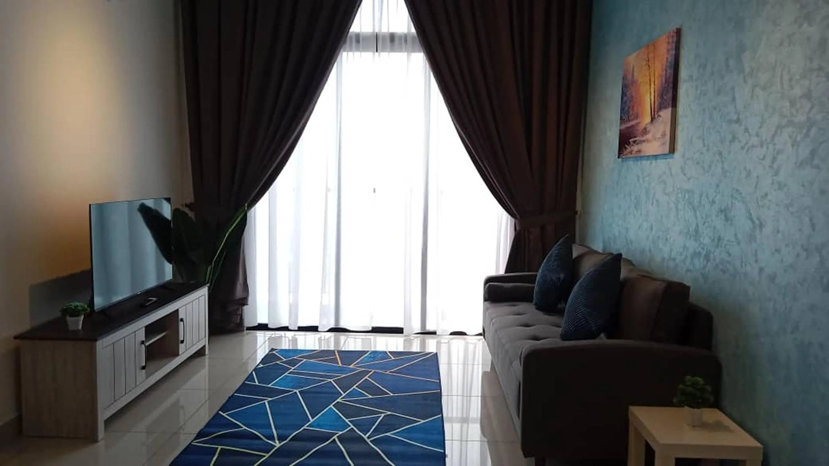 Seating area in Twin Tower Johor Bahru by Glex