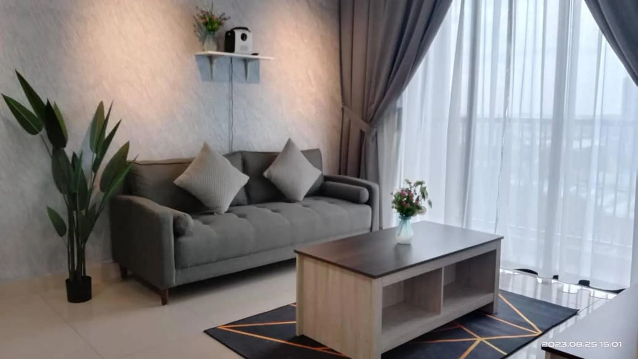 Living room in Twin Tower Johor Bahru by Glex