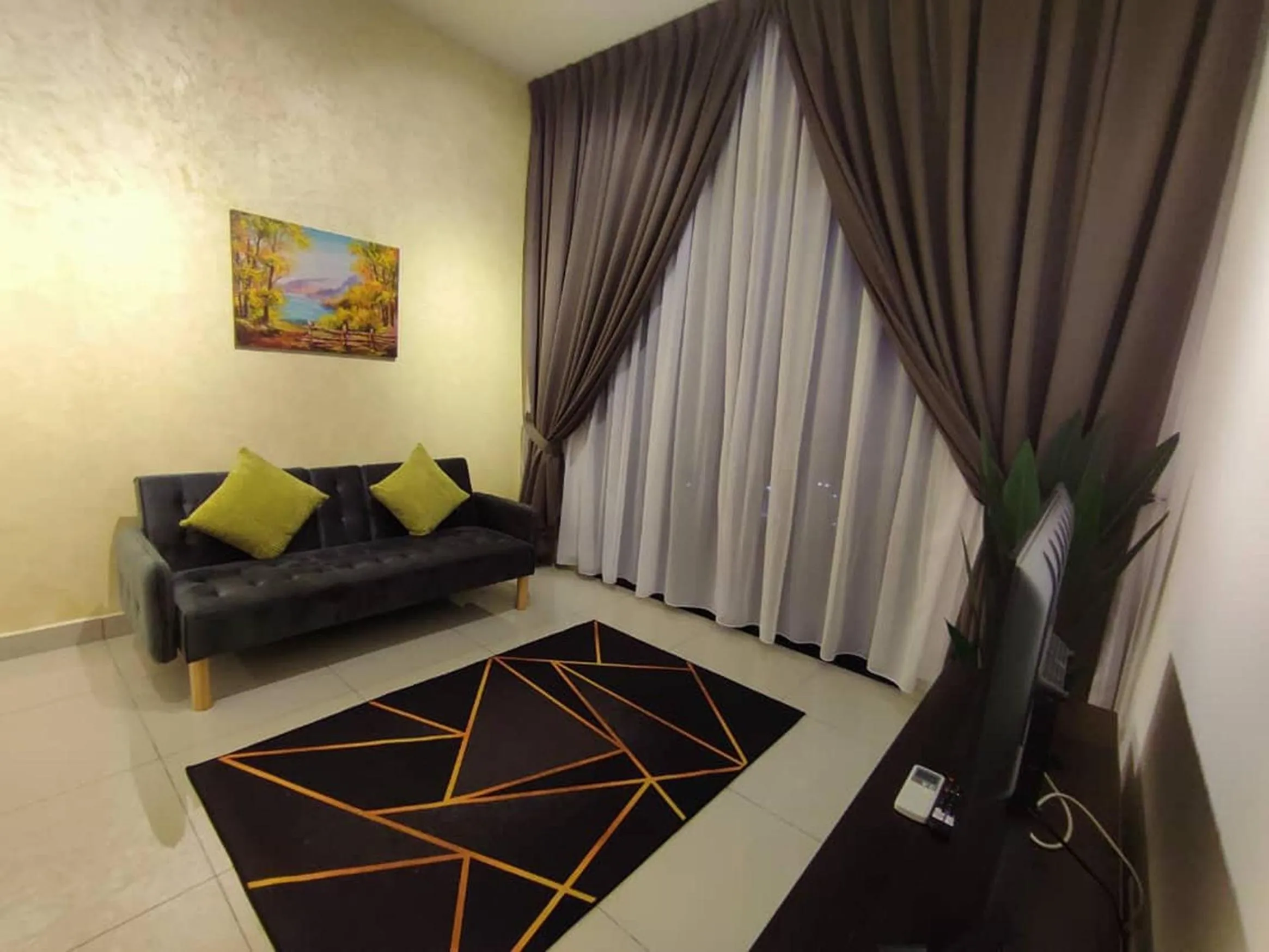 Seating area in Twin Tower Johor Bahru by Glex