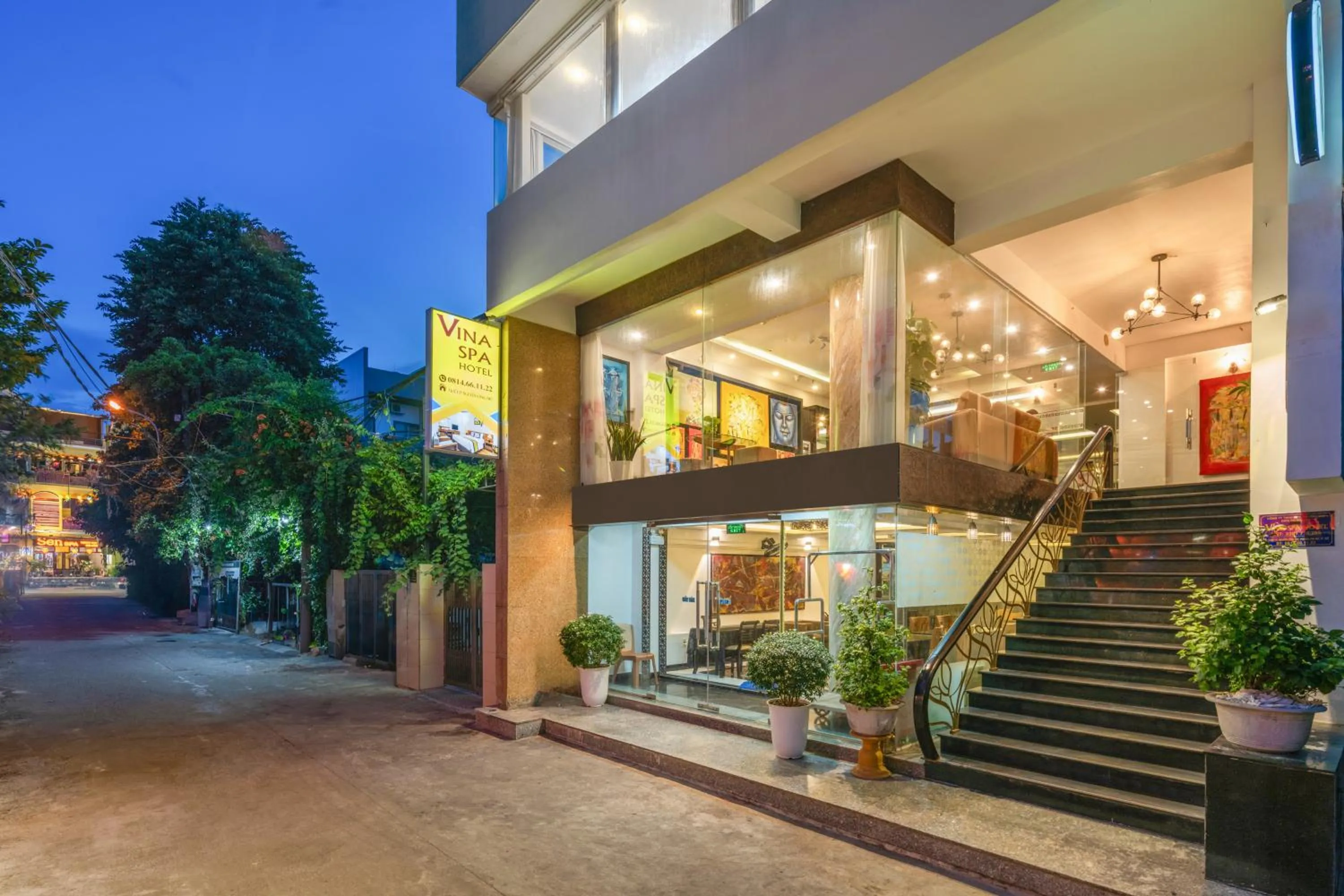 Property building in Vina Hotel Hue