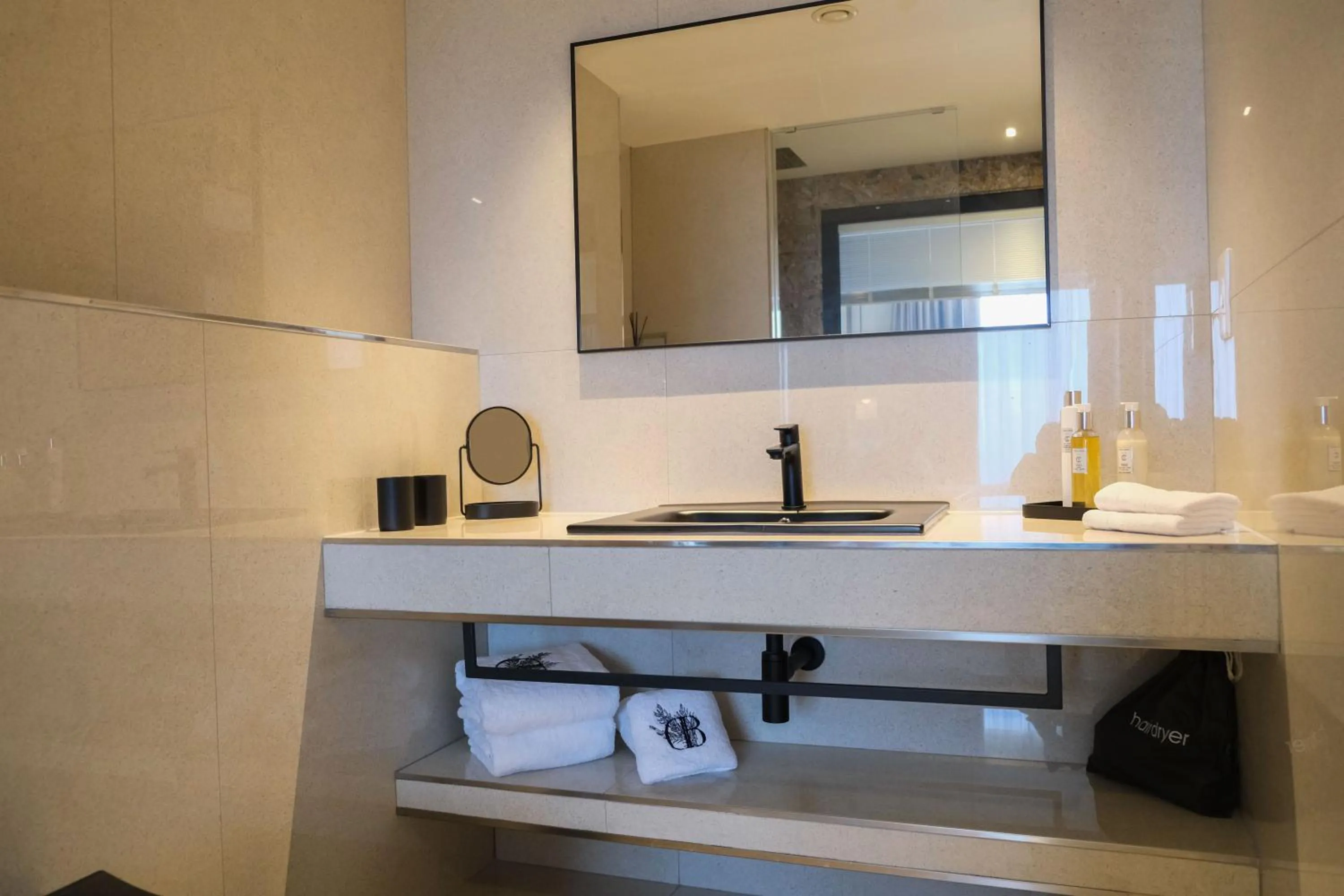 Bathroom in Deep Blu Boutique Hotel