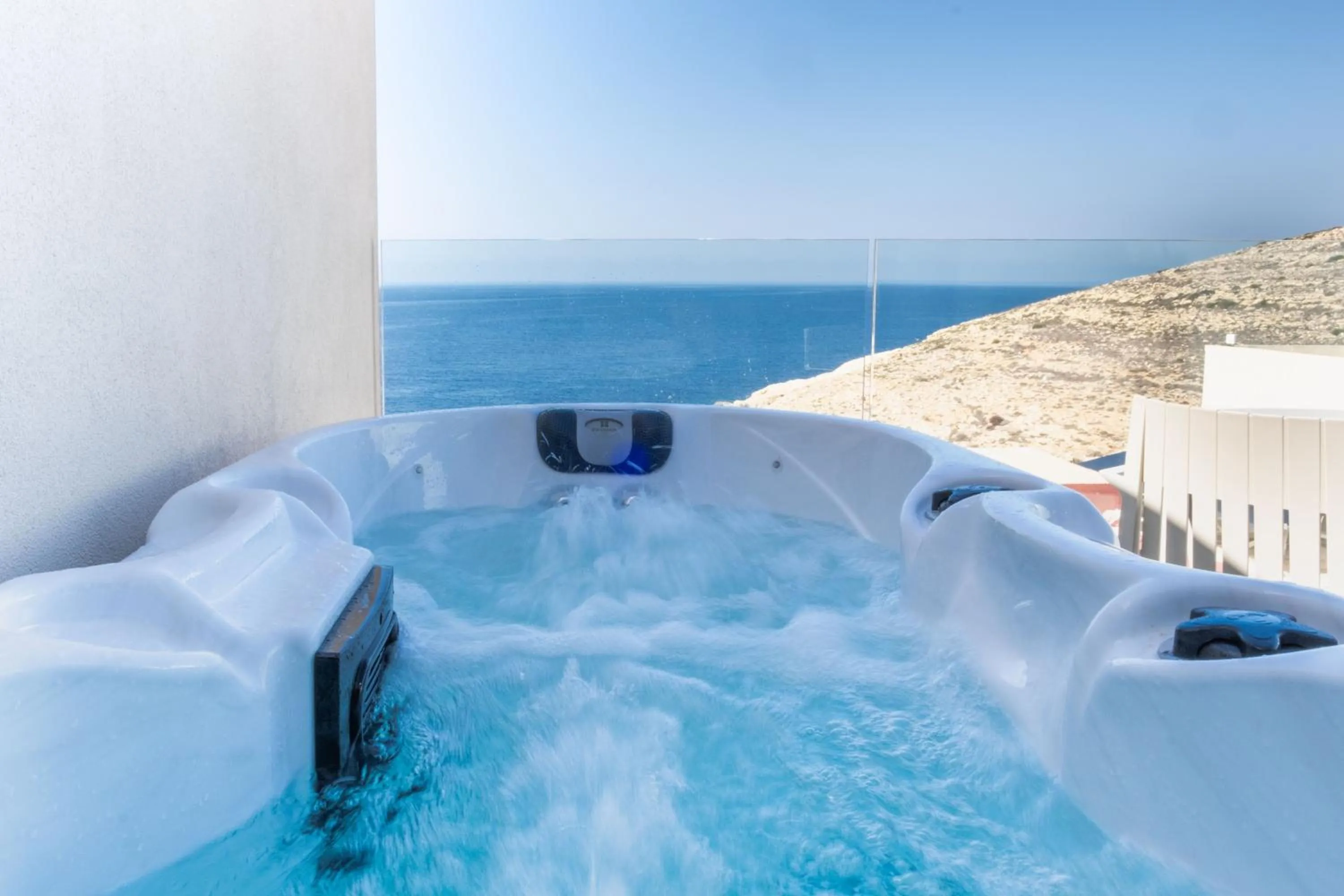 Hot Tub in Deep Blu Boutique Hotel