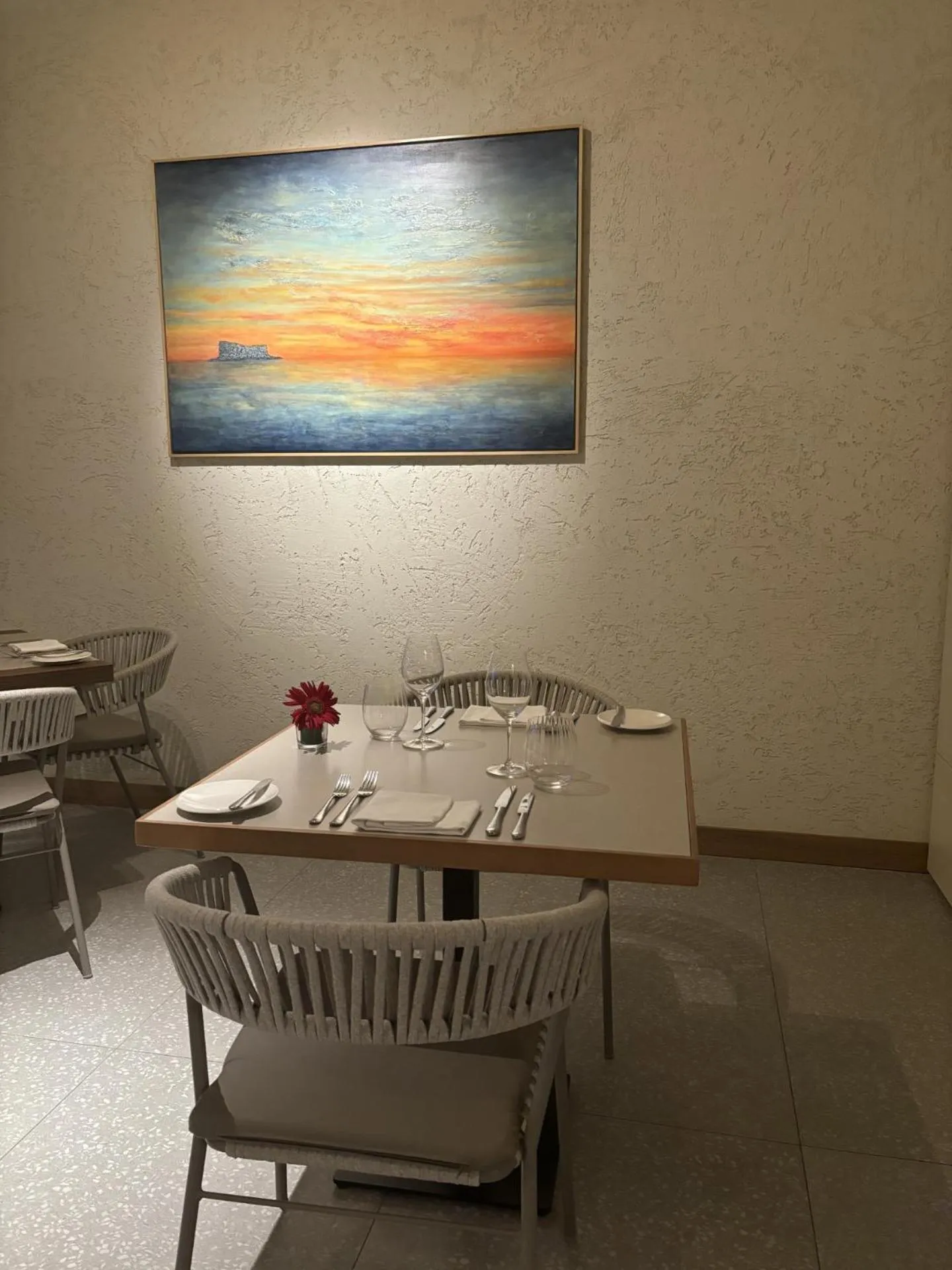 Restaurant/places to eat in Deep Blu Boutique Hotel