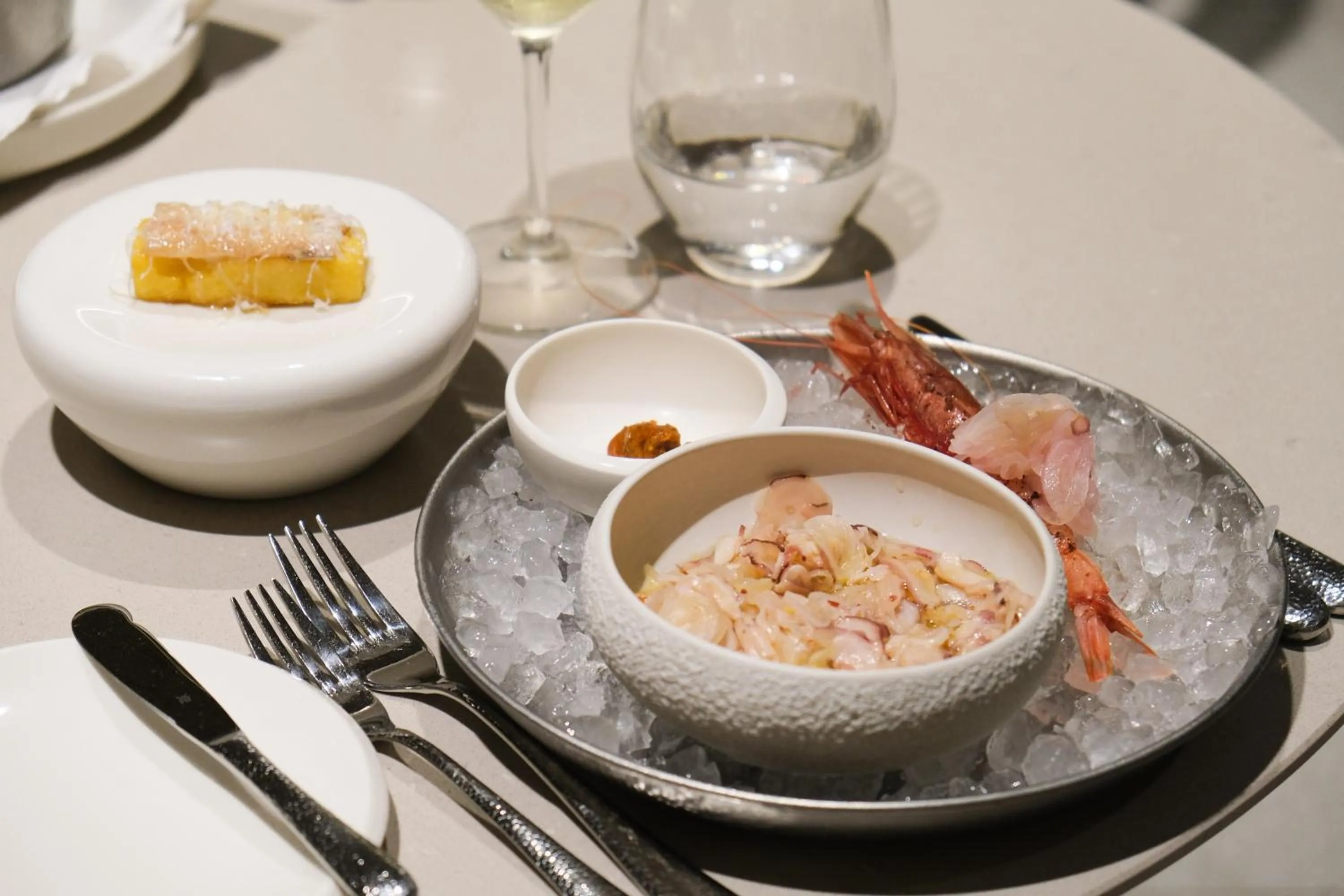 Food in Deep Blu Boutique Hotel