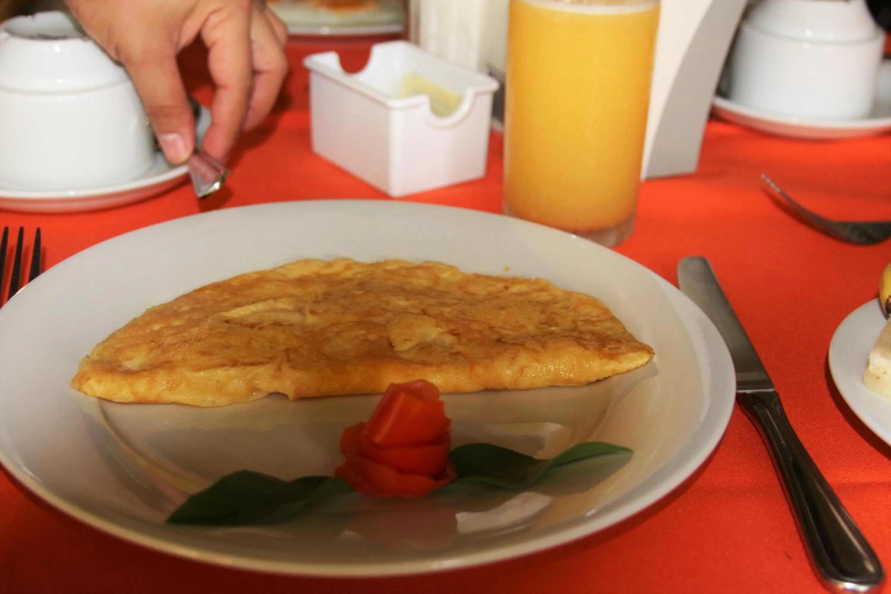 Breakfast in La Posada del Arcangel