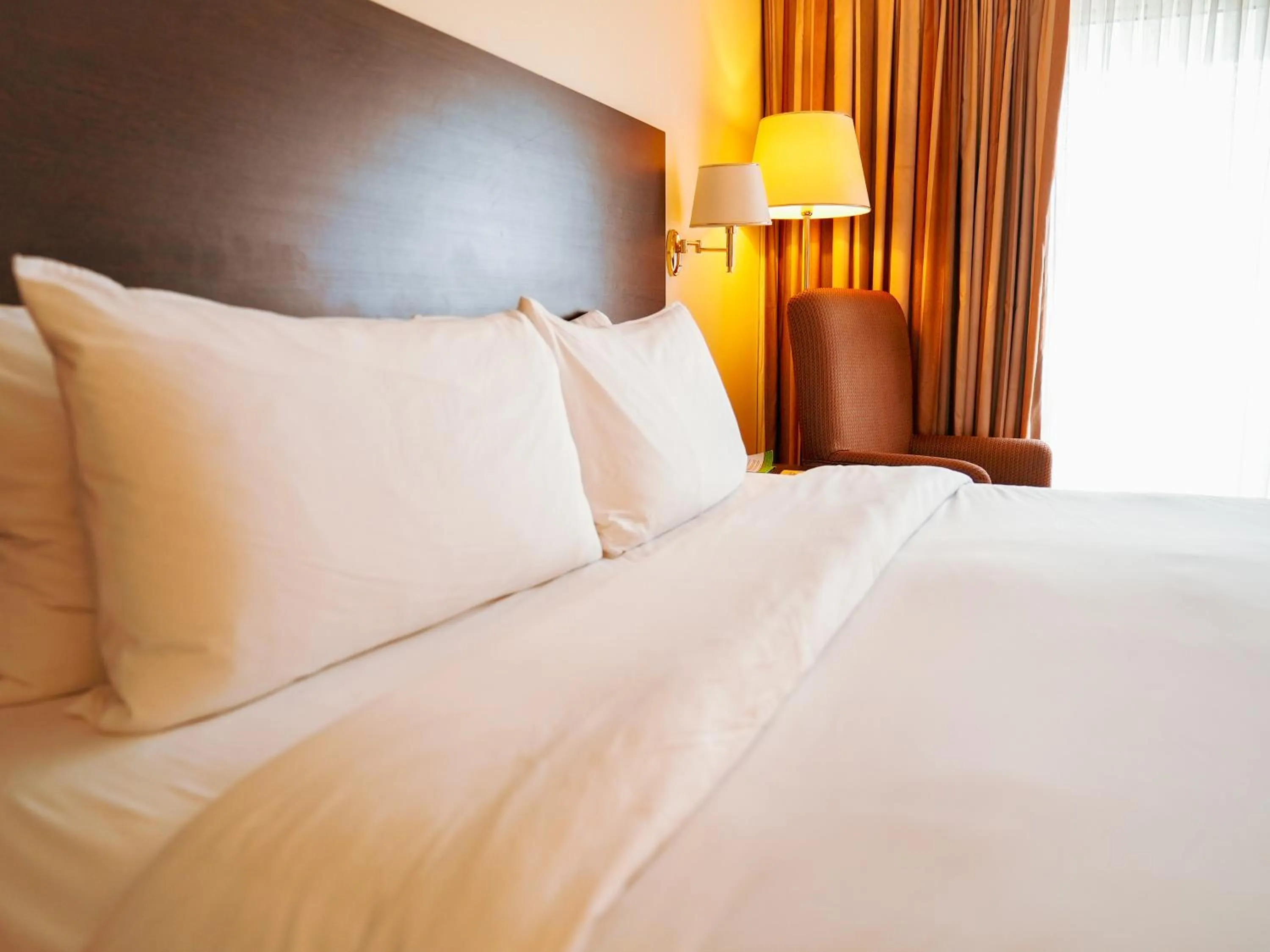 Bed in Abuja Continental Hotel