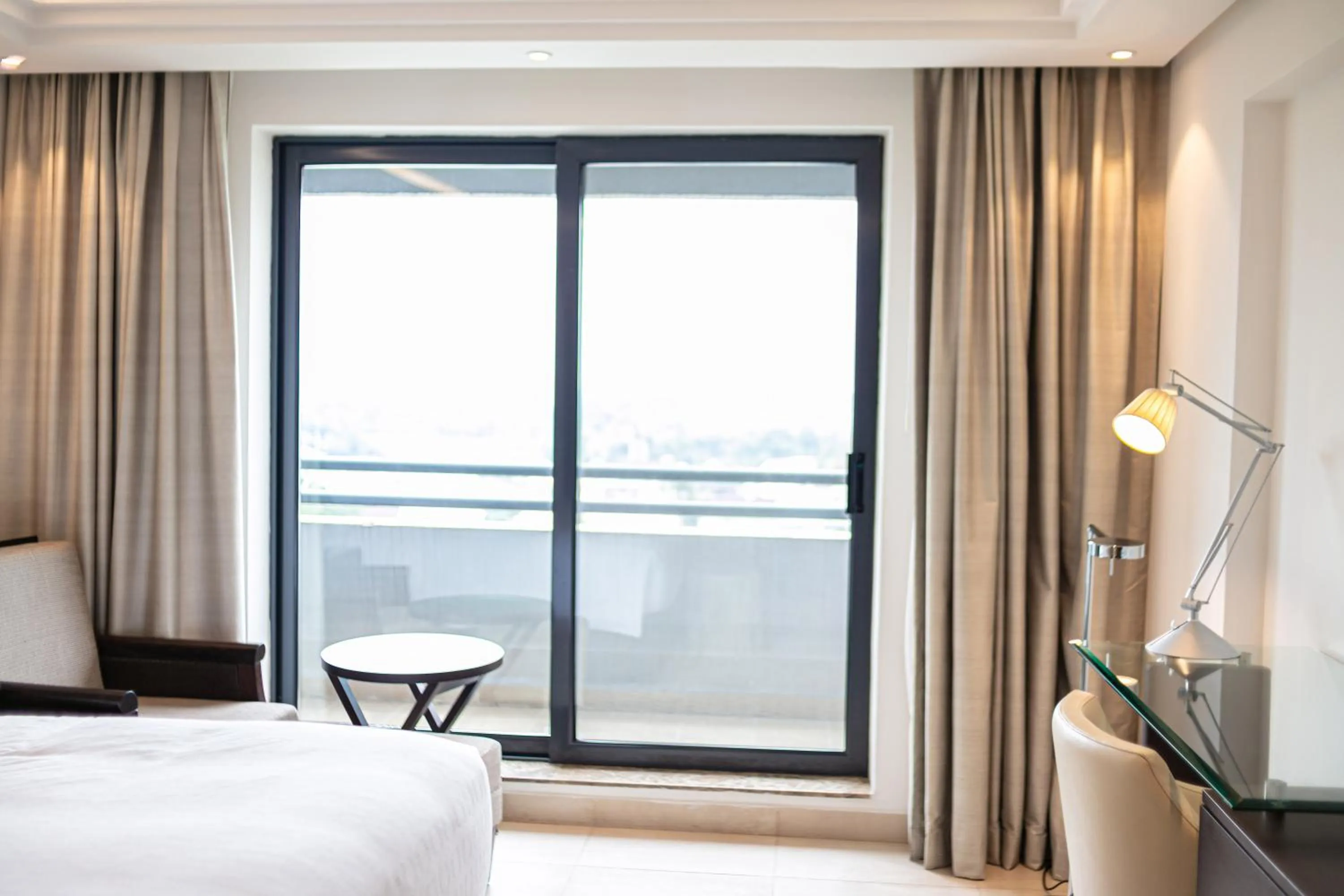 Bed in Abuja Continental Hotel