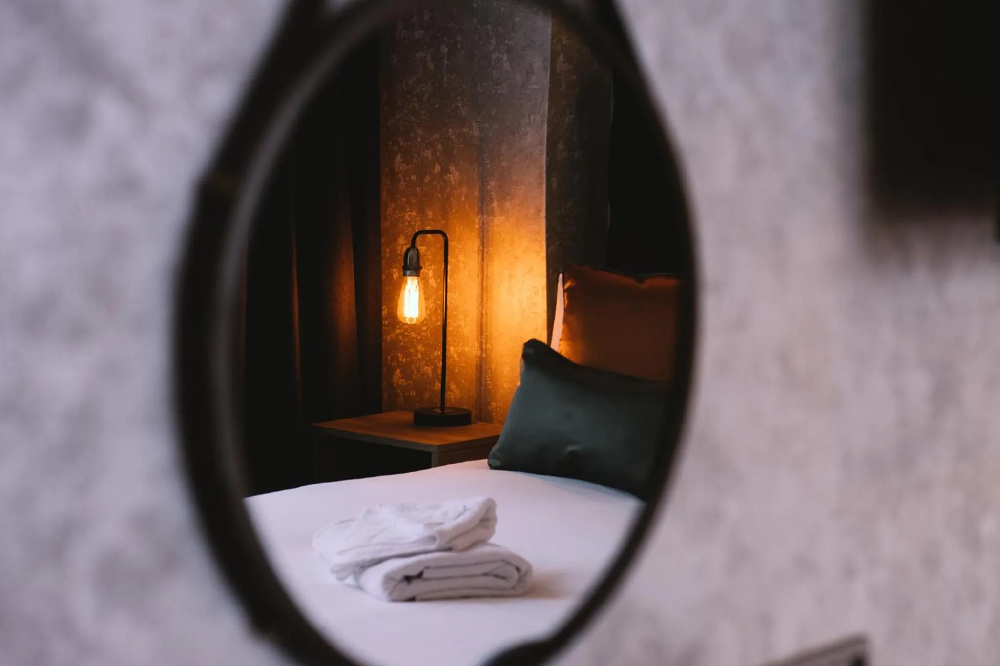 Decorative detail, Bed in The Grand Hotel