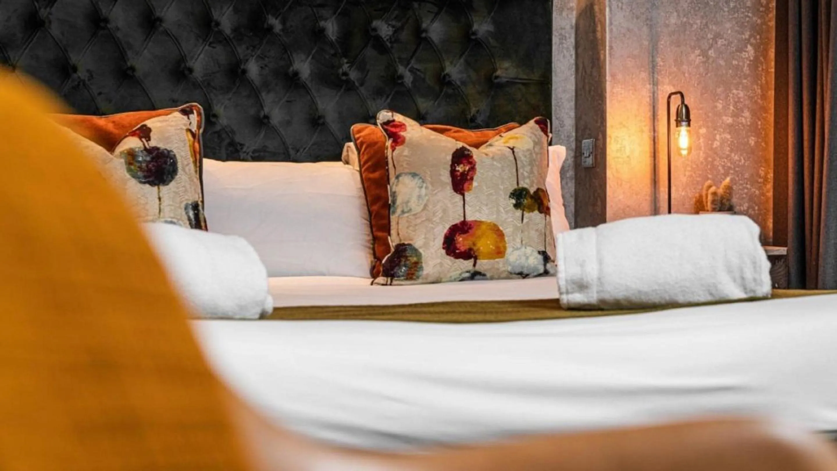 Bed in The Grand Hotel