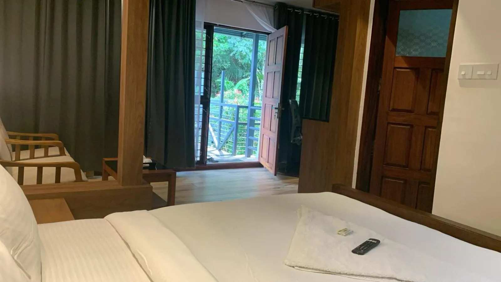 Photo of the whole room, Bed in B'camp Resorts & Homestays