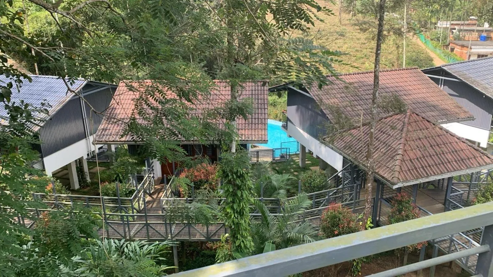 Property building in B'camp Resorts & Homestays