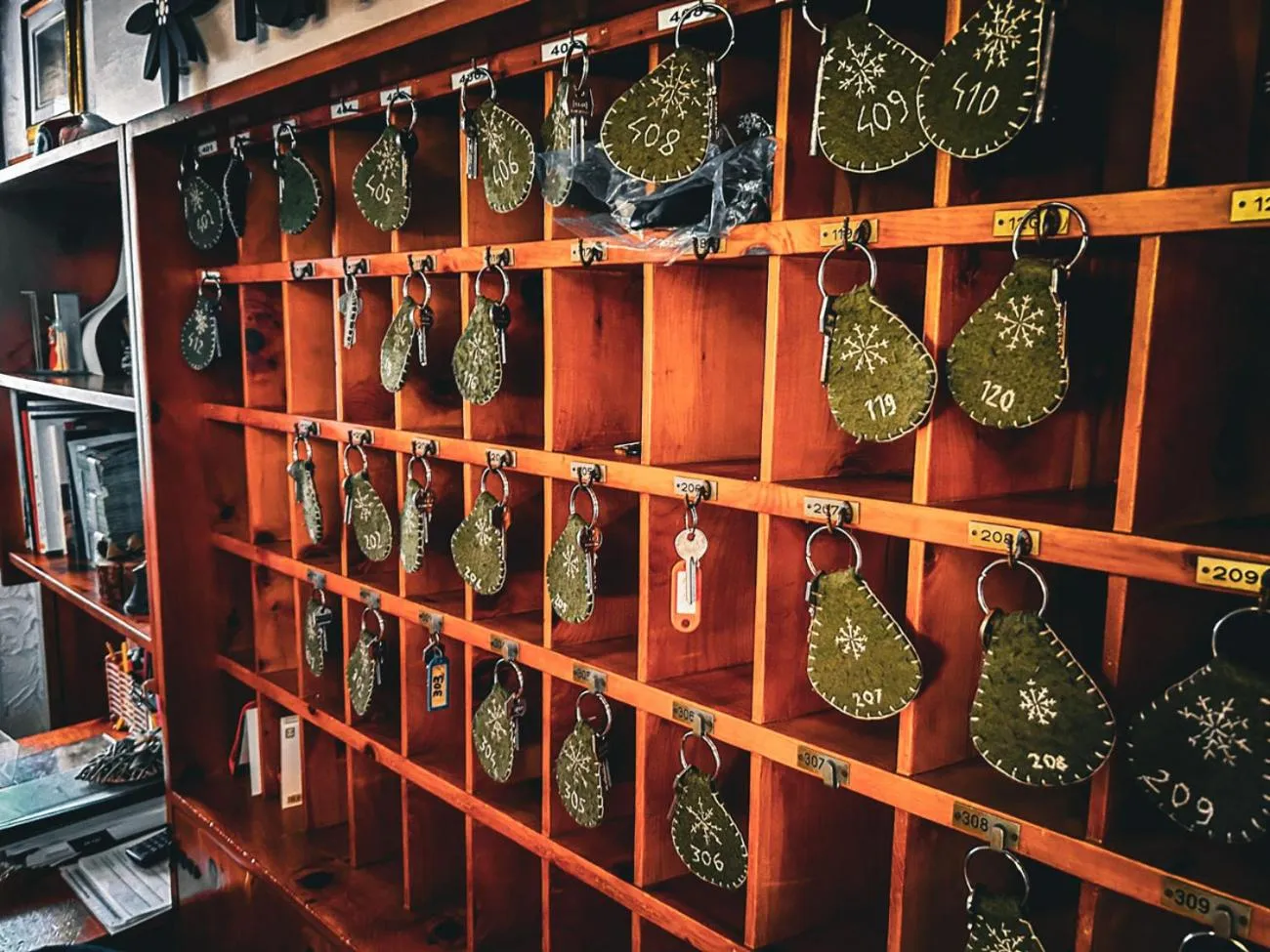 Lobby or reception in Hotel Ristorante La Baitina