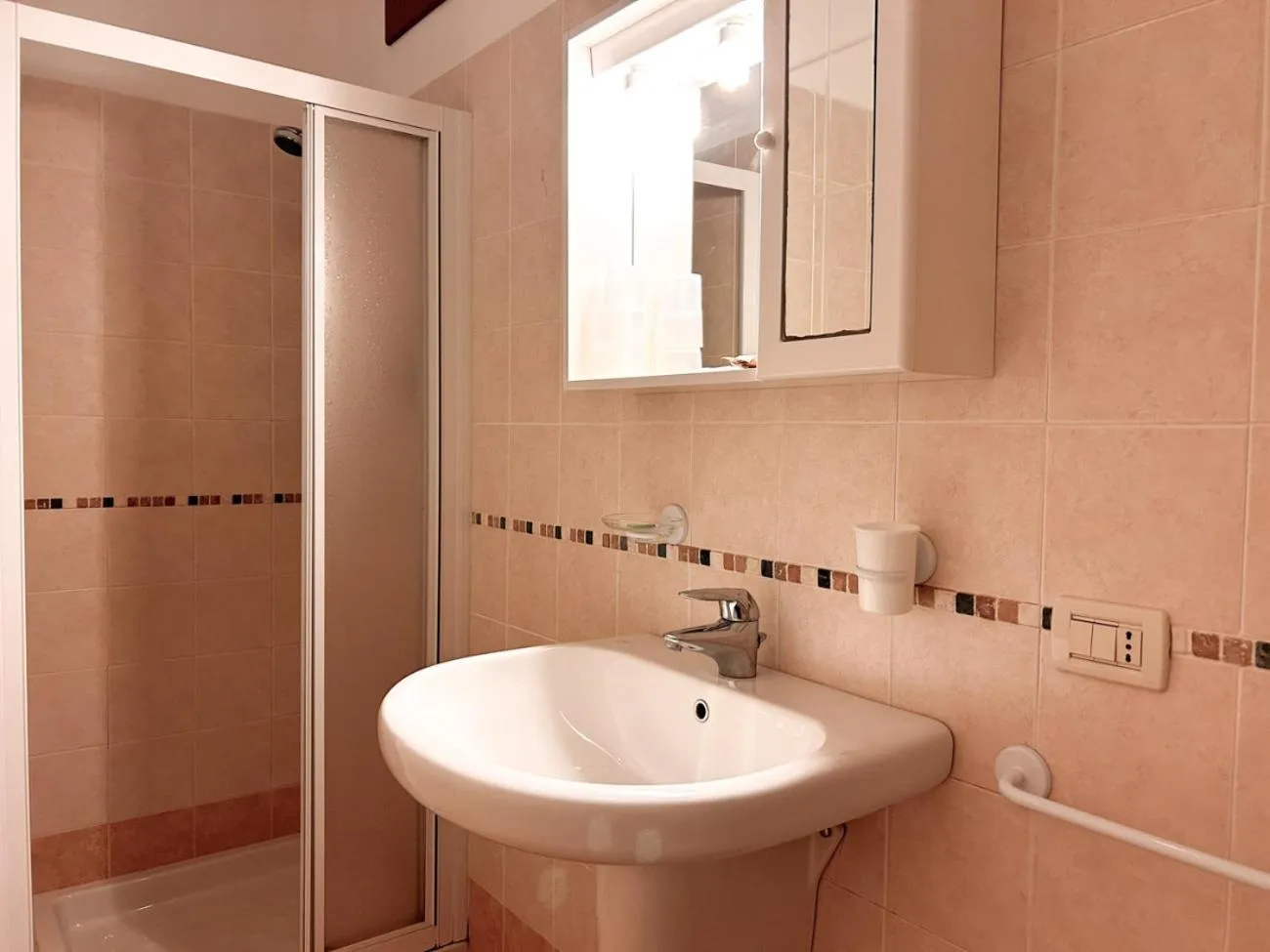 Bathroom in Hotel Ristorante La Baitina