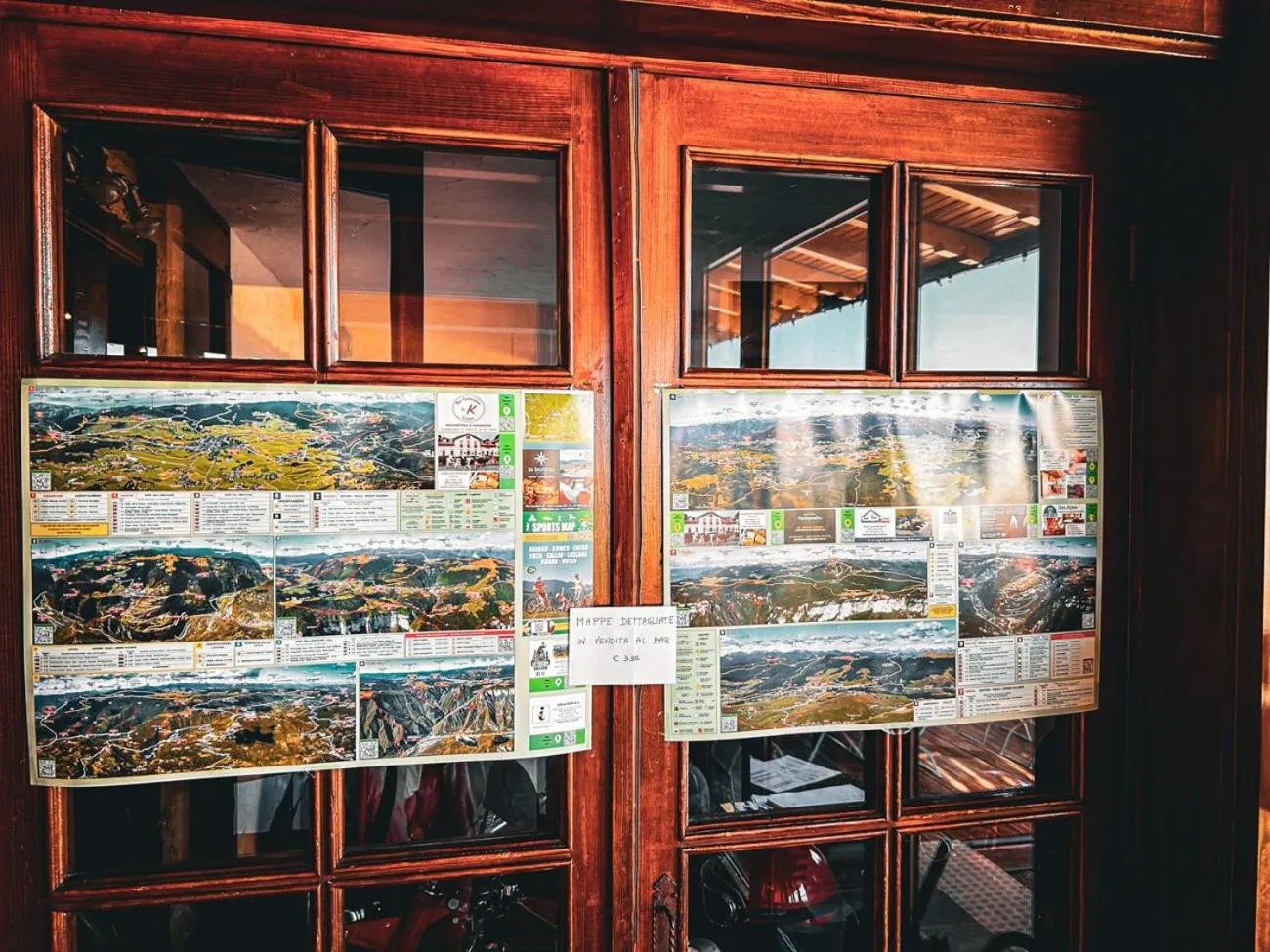 Floor plan in Hotel Ristorante La Baitina