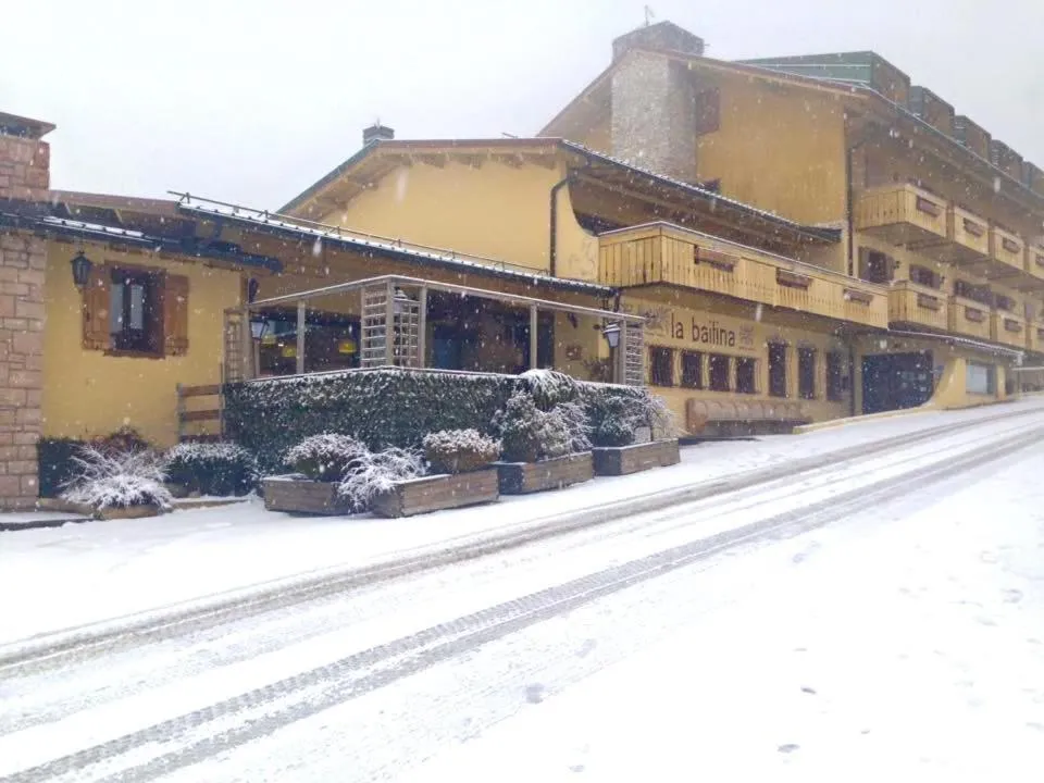 Property building in Hotel Ristorante La Baitina