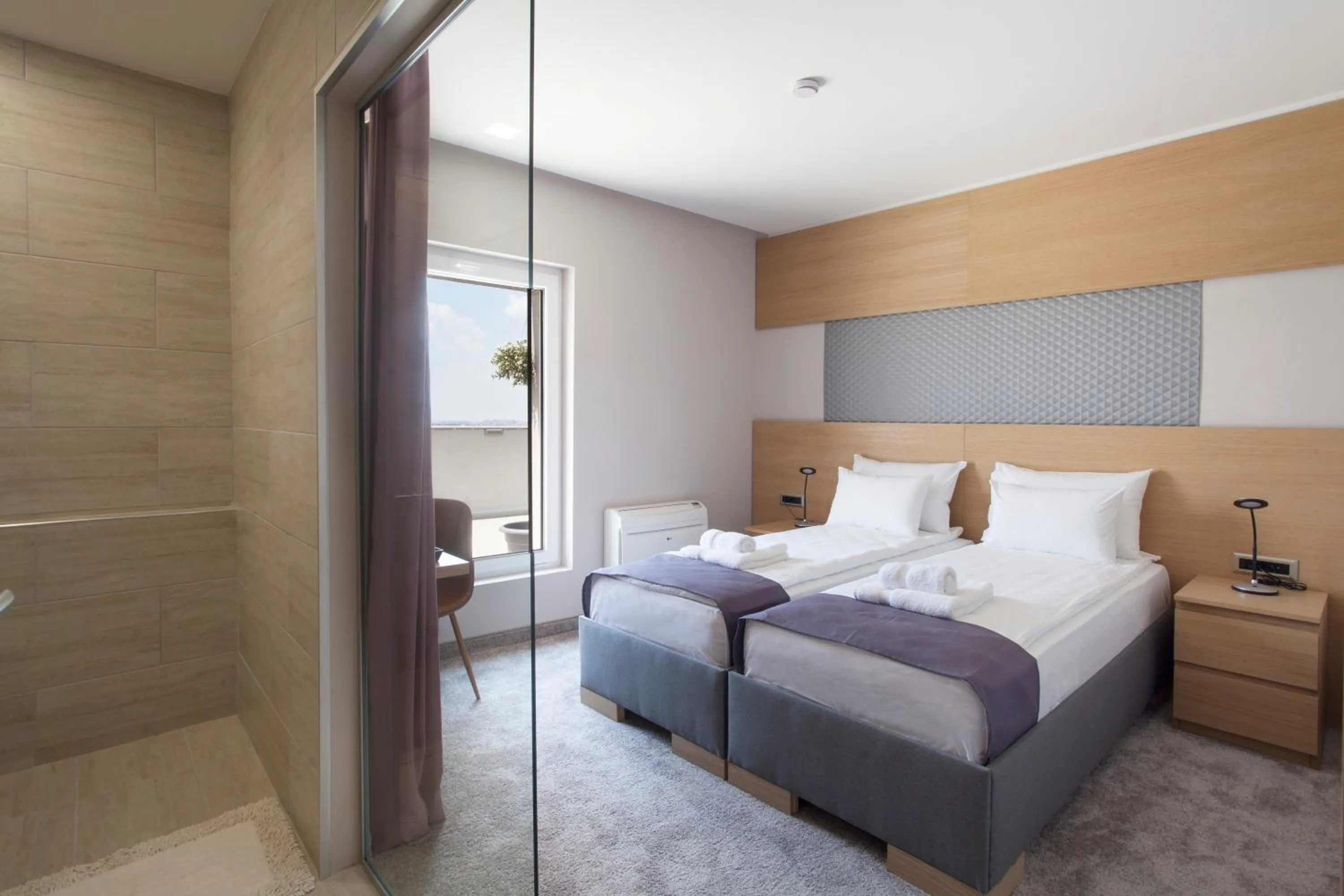 Bed in Prince Rooftop