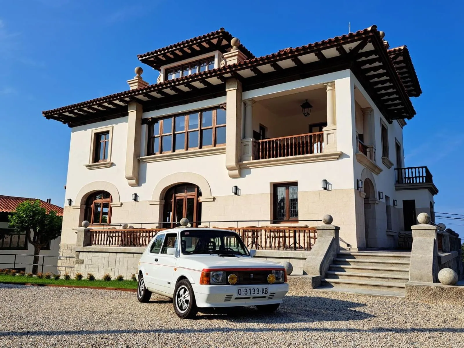 Property building in Hotel El Rosal de Cudillero