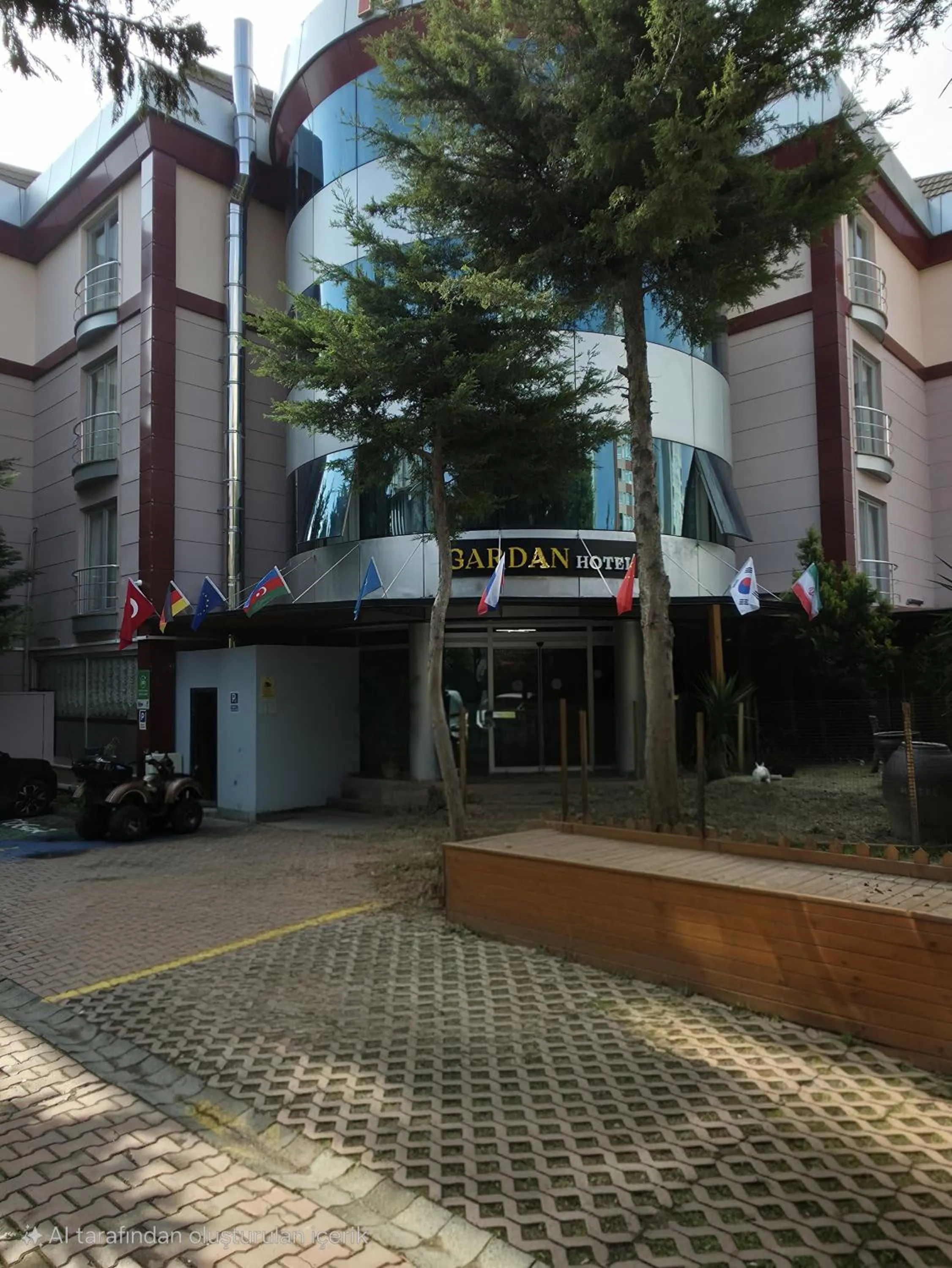 City view in Gardan Hotel