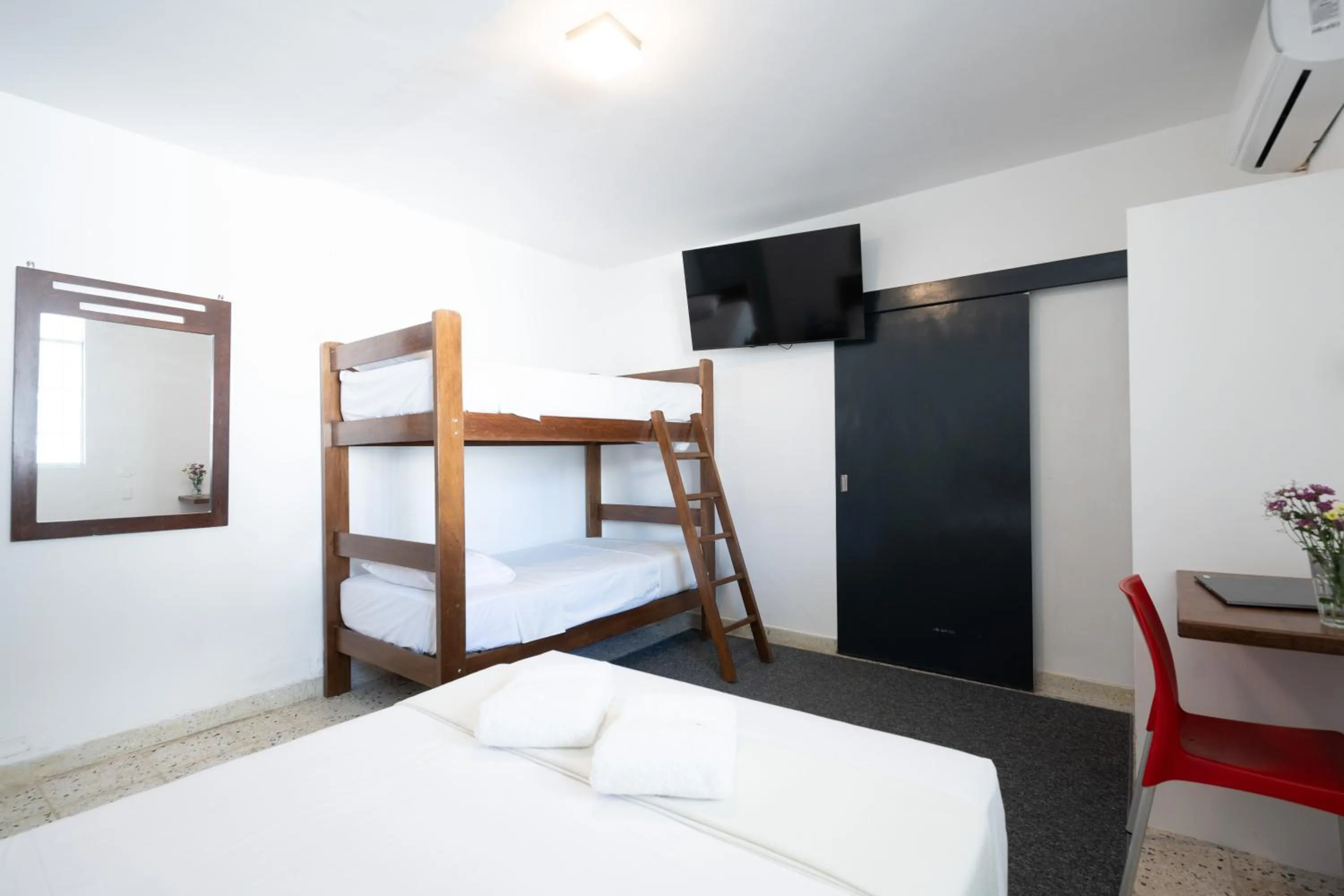 Bed in Hotel Oro Negro