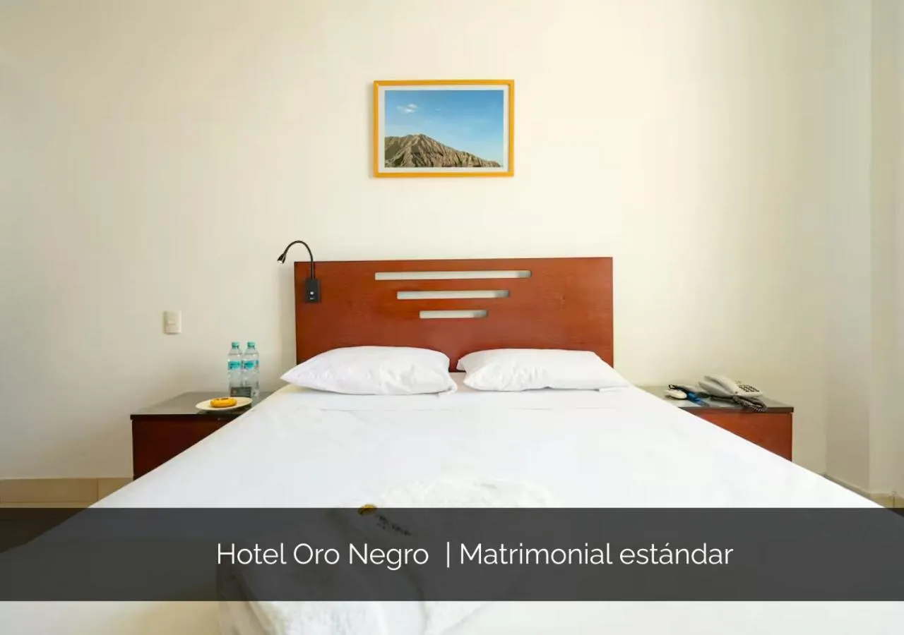 Bed in Hotel Oro Negro