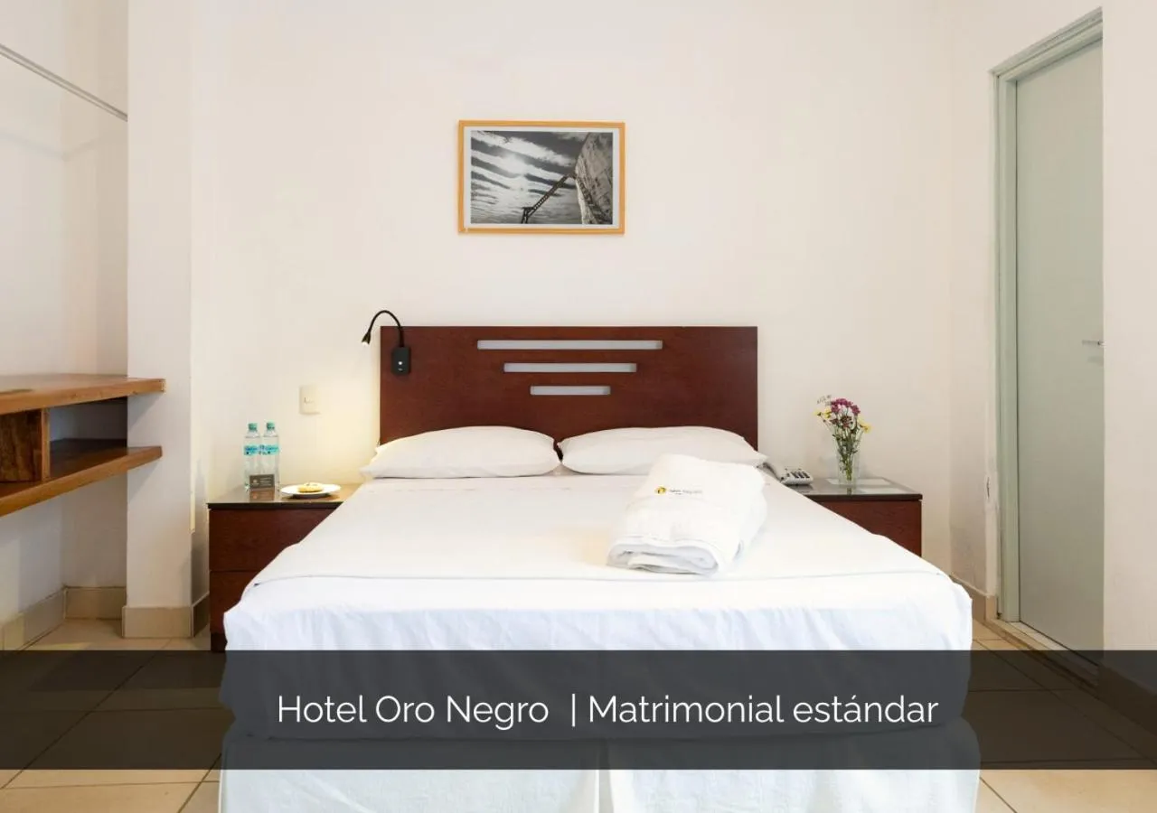 Bed in Hotel Oro Negro