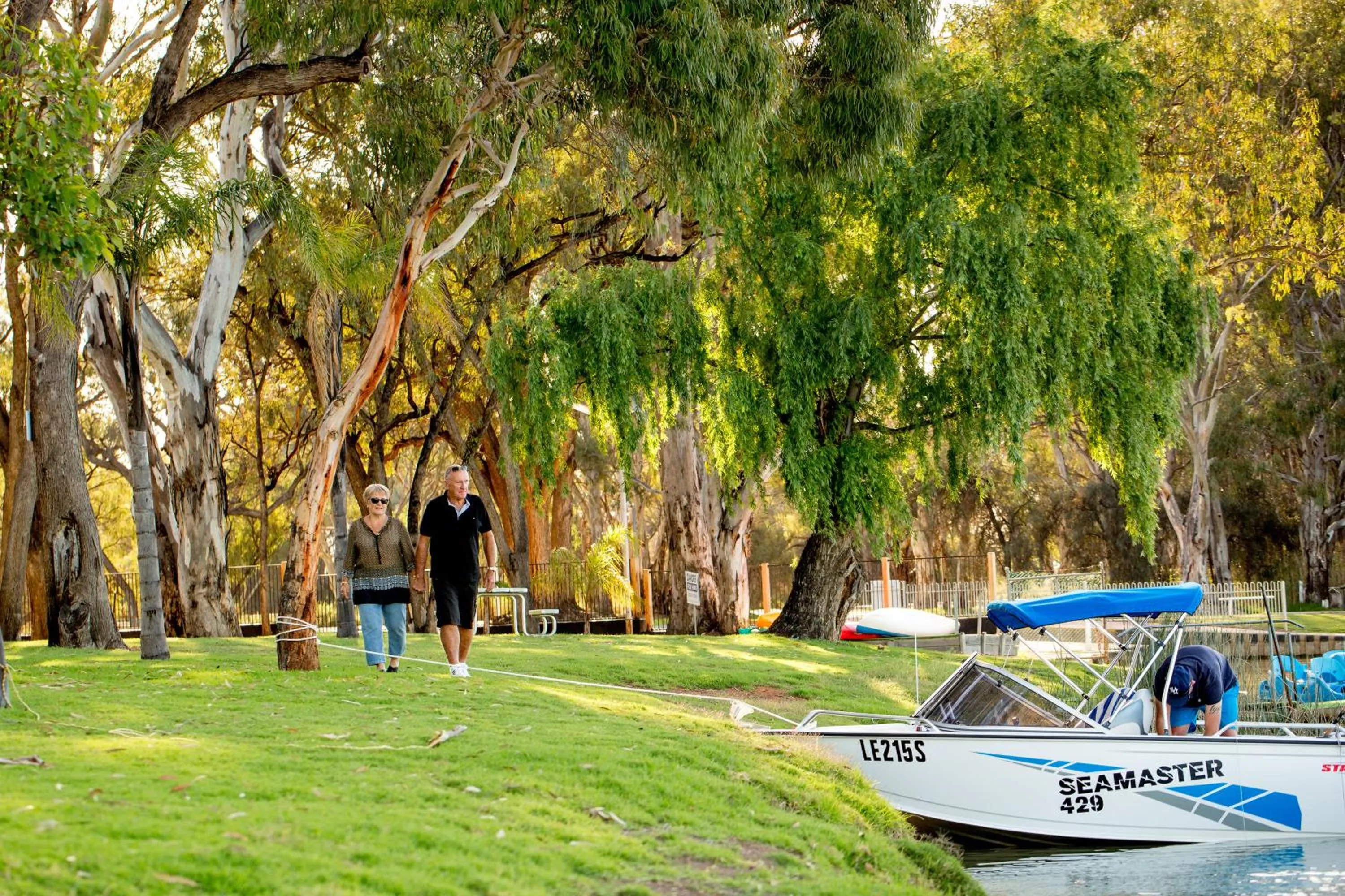 River view in Discovery Parks - Renmark Riverfront