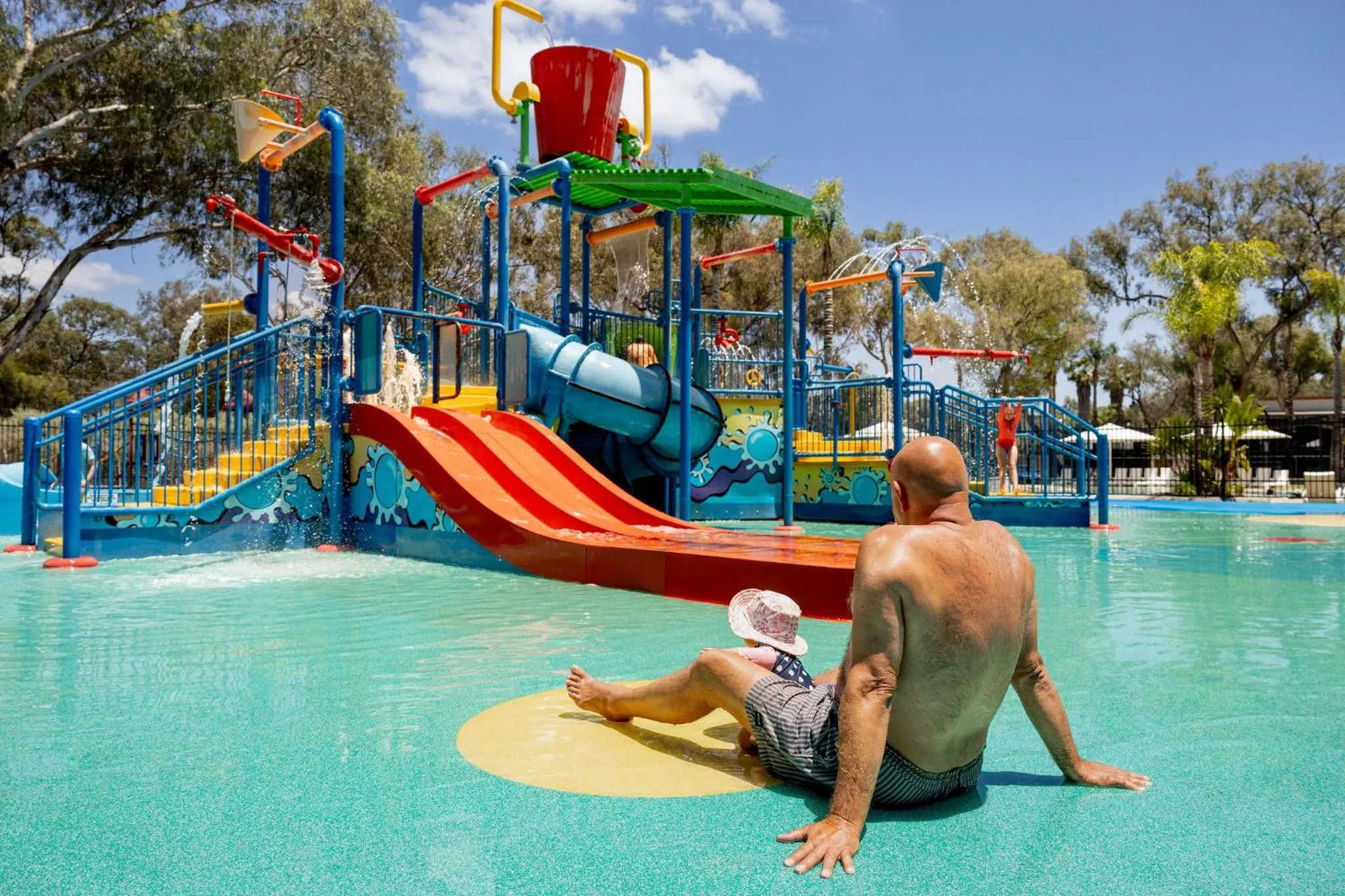 Aqua park in Discovery Parks - Renmark Riverfront