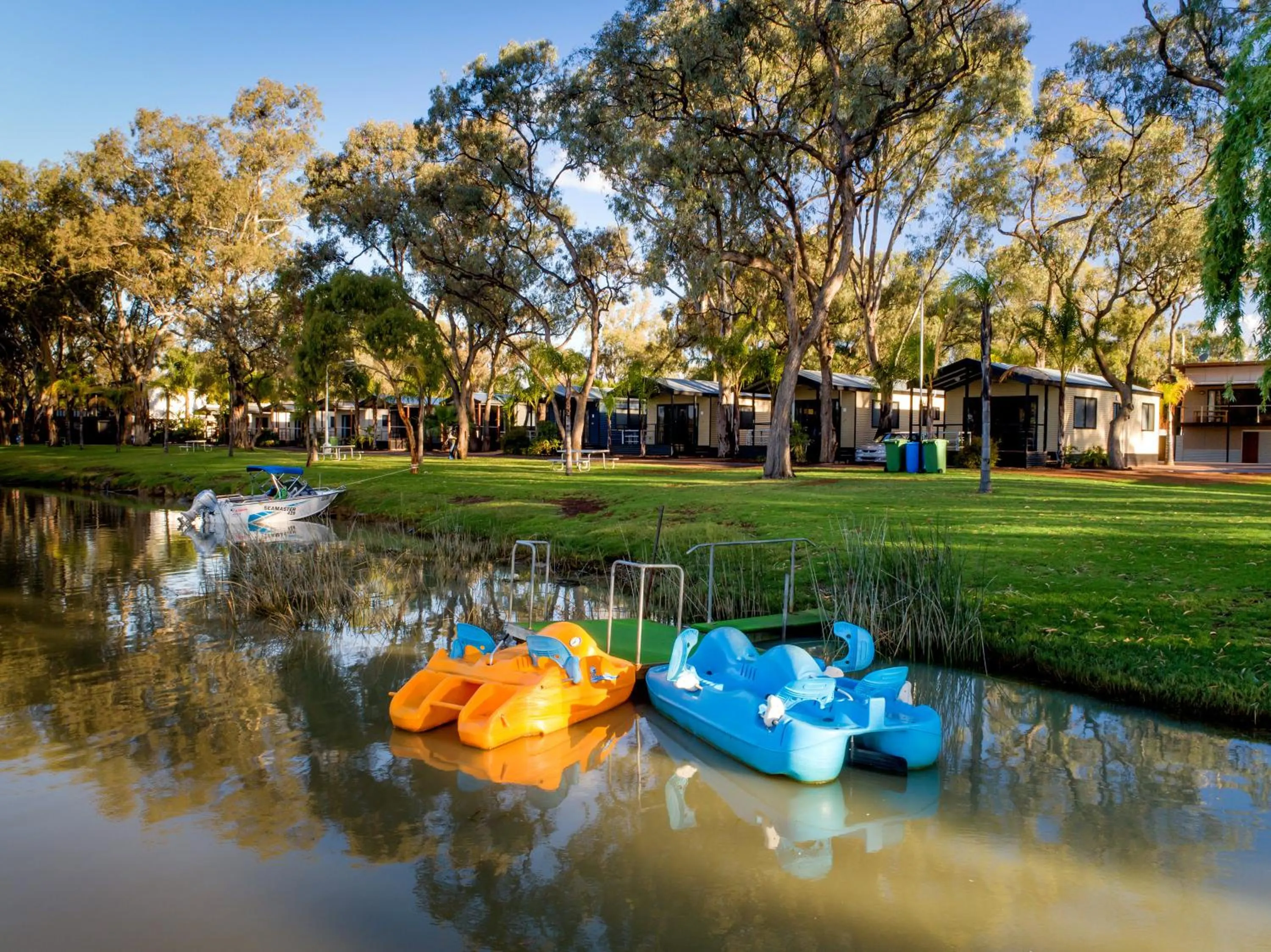 On site in Discovery Parks - Renmark Riverfront