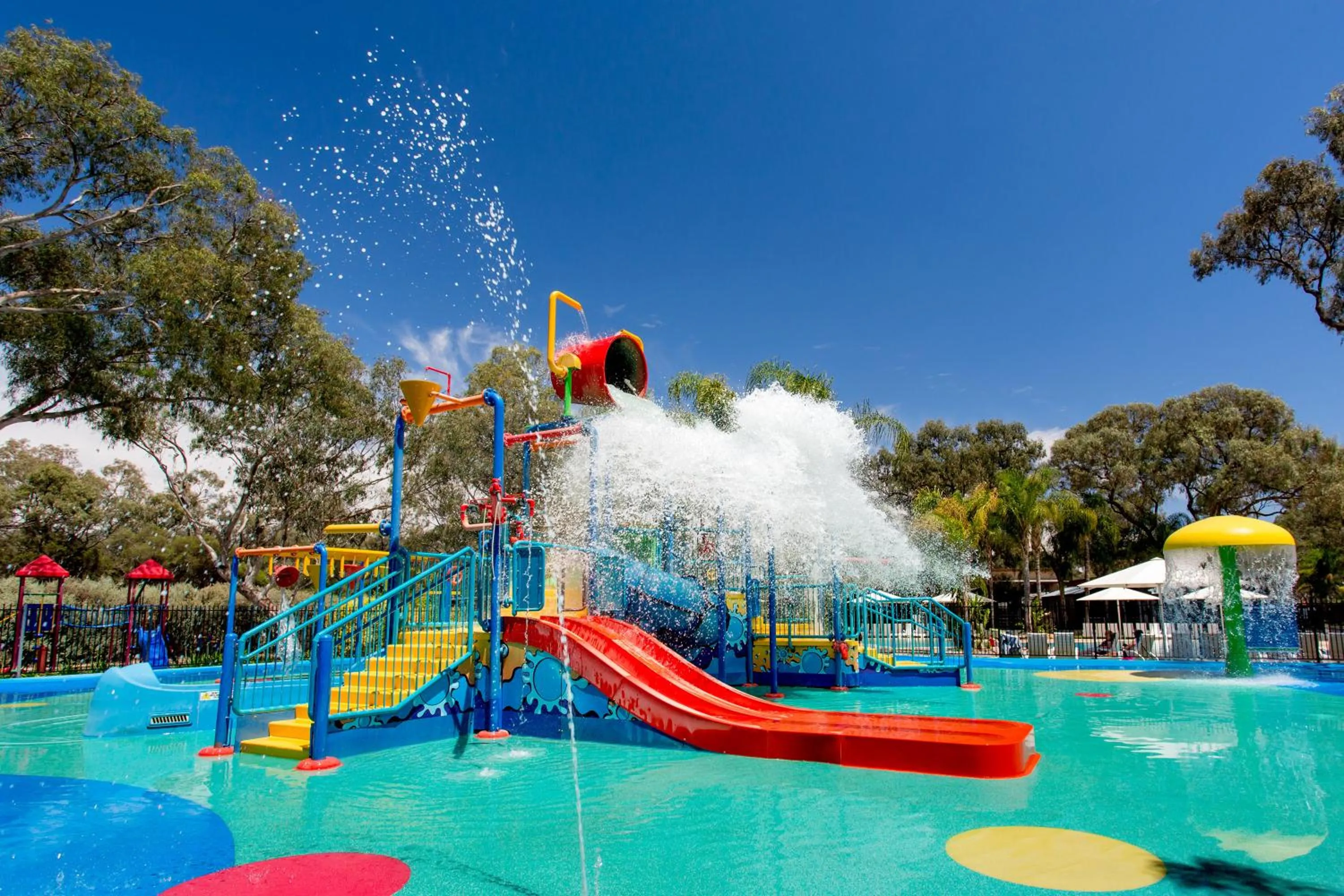 Aqua park in Discovery Parks - Renmark Riverfront