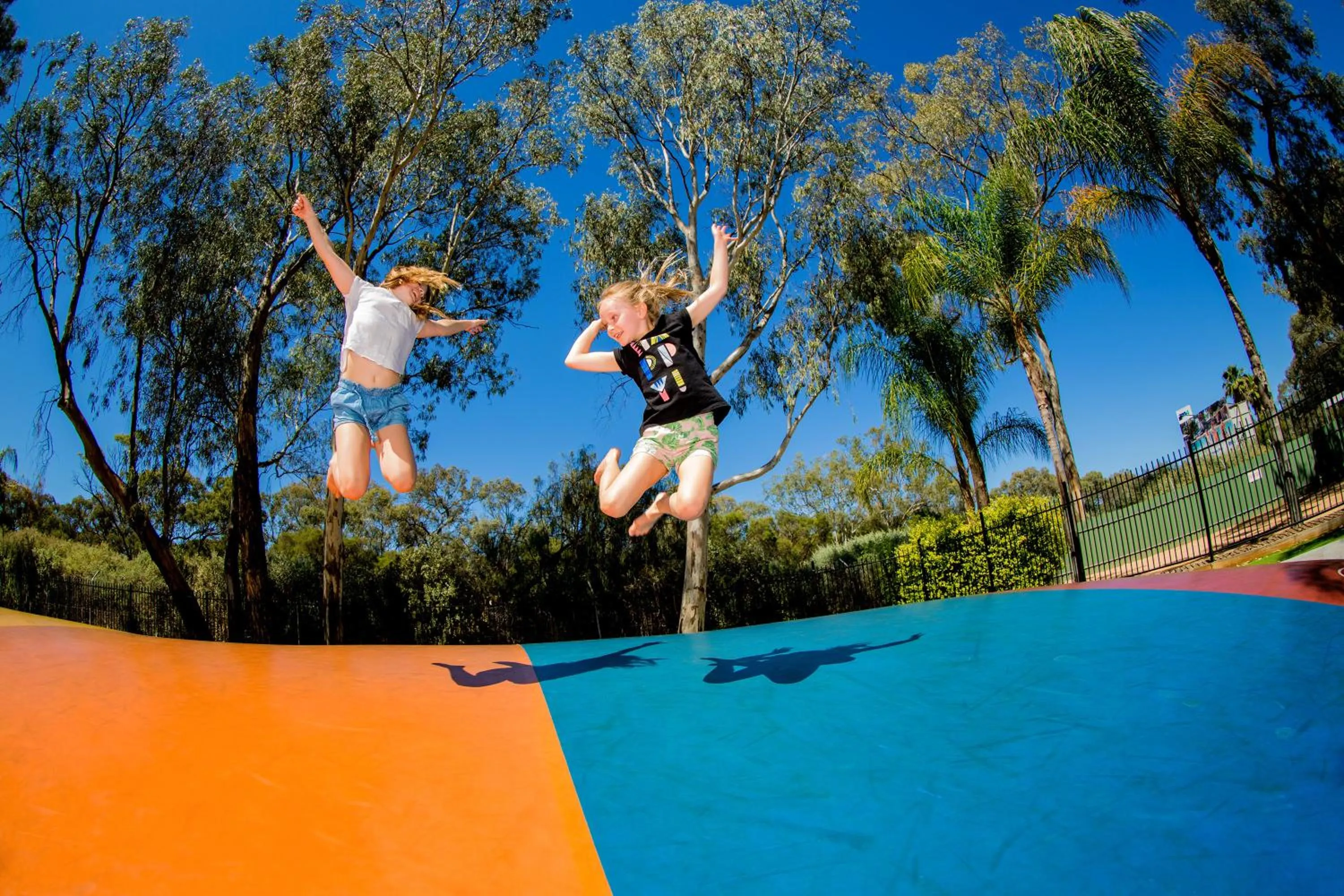 On site in Discovery Parks - Renmark Riverfront