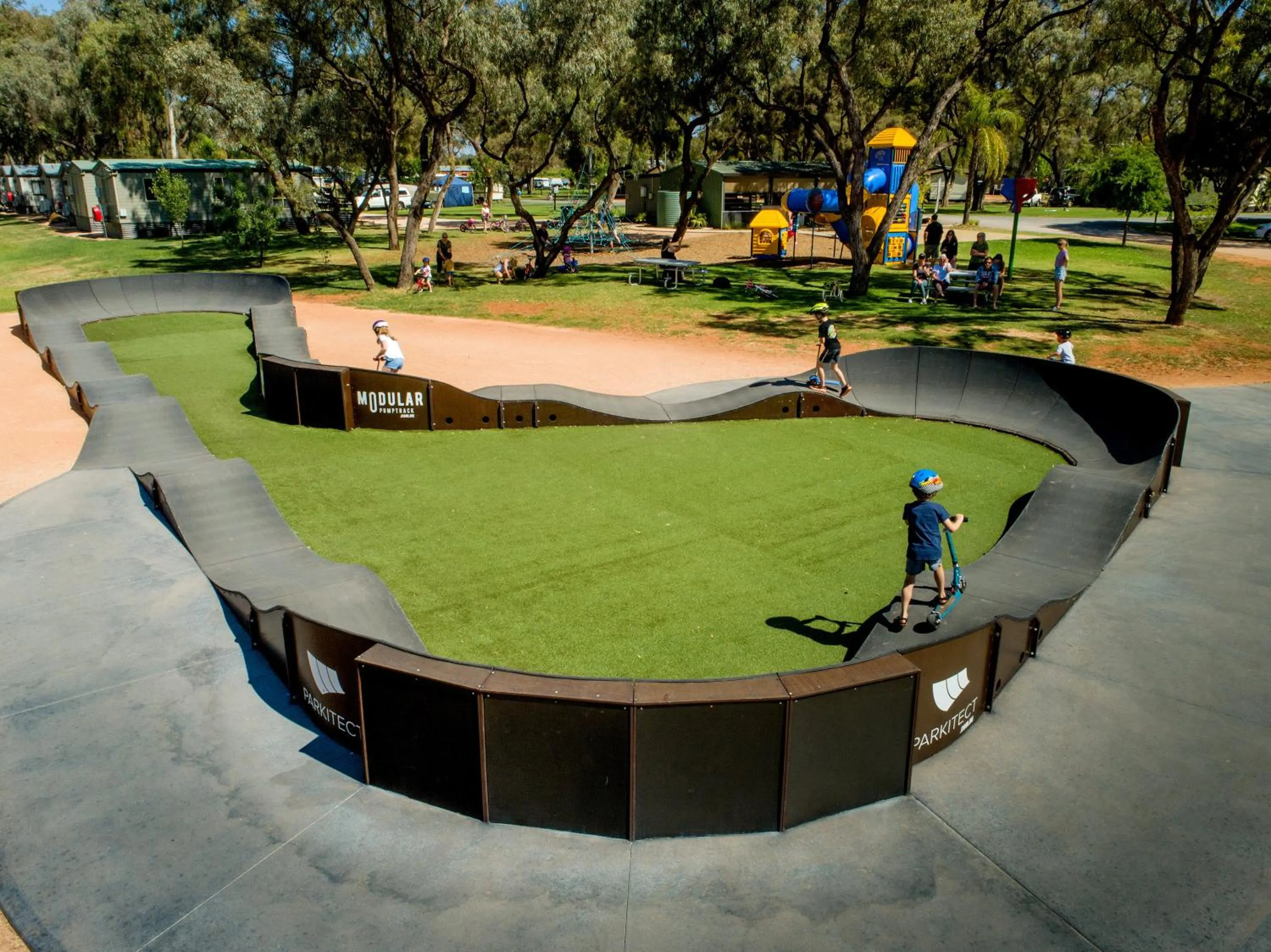 On site in Discovery Parks - Renmark Riverfront