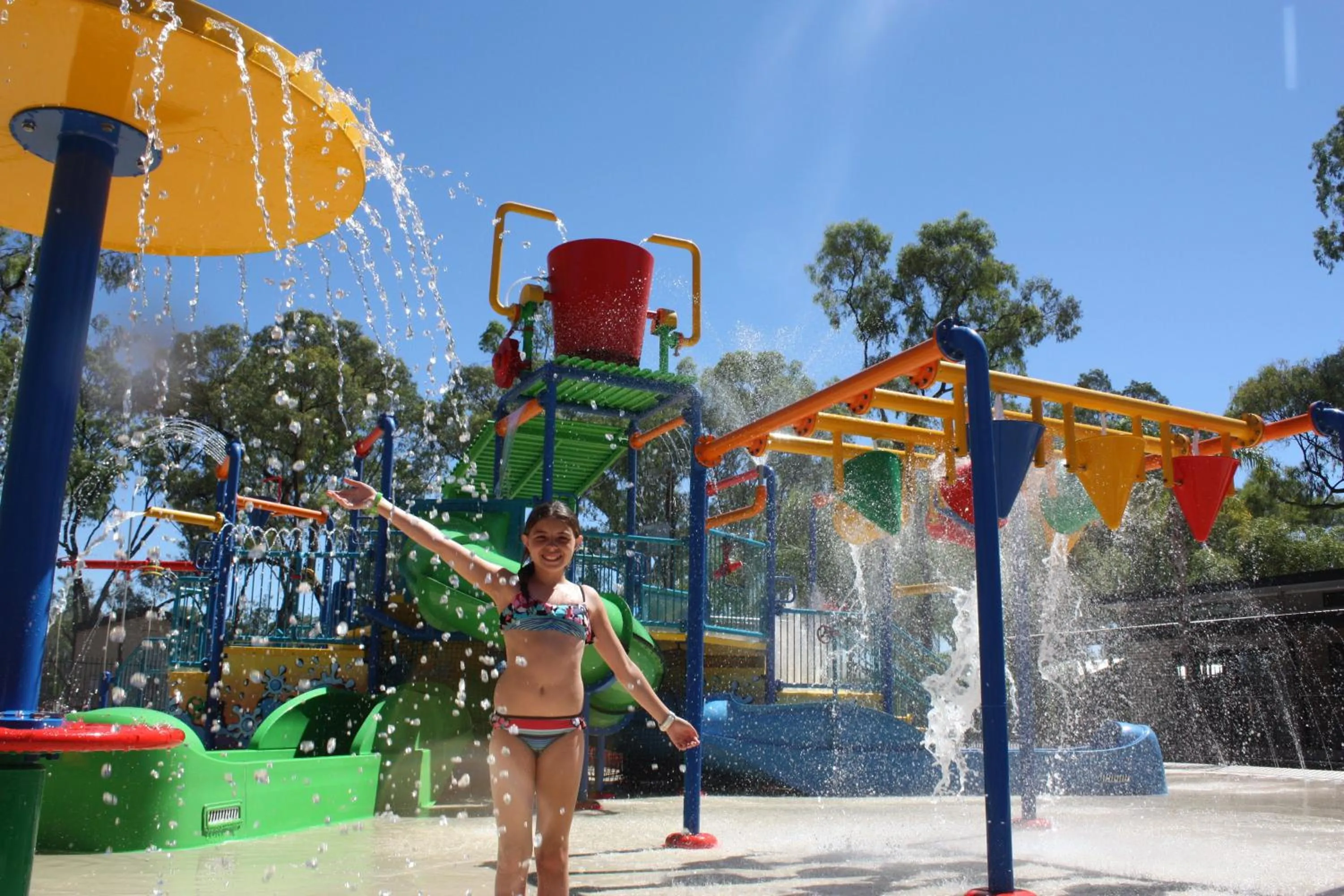 Aqua park in Discovery Parks - Renmark Riverfront